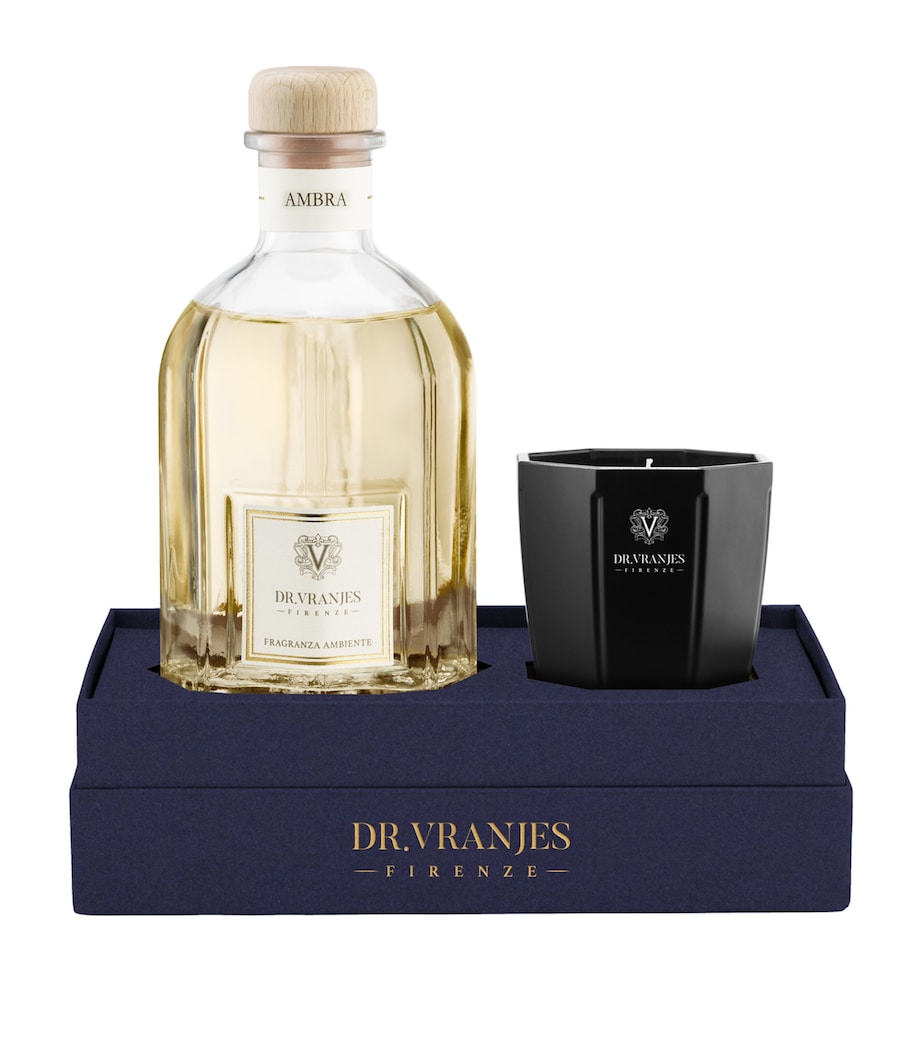 Ambra Diffuser and Candle Gift Set BLUE Image 2