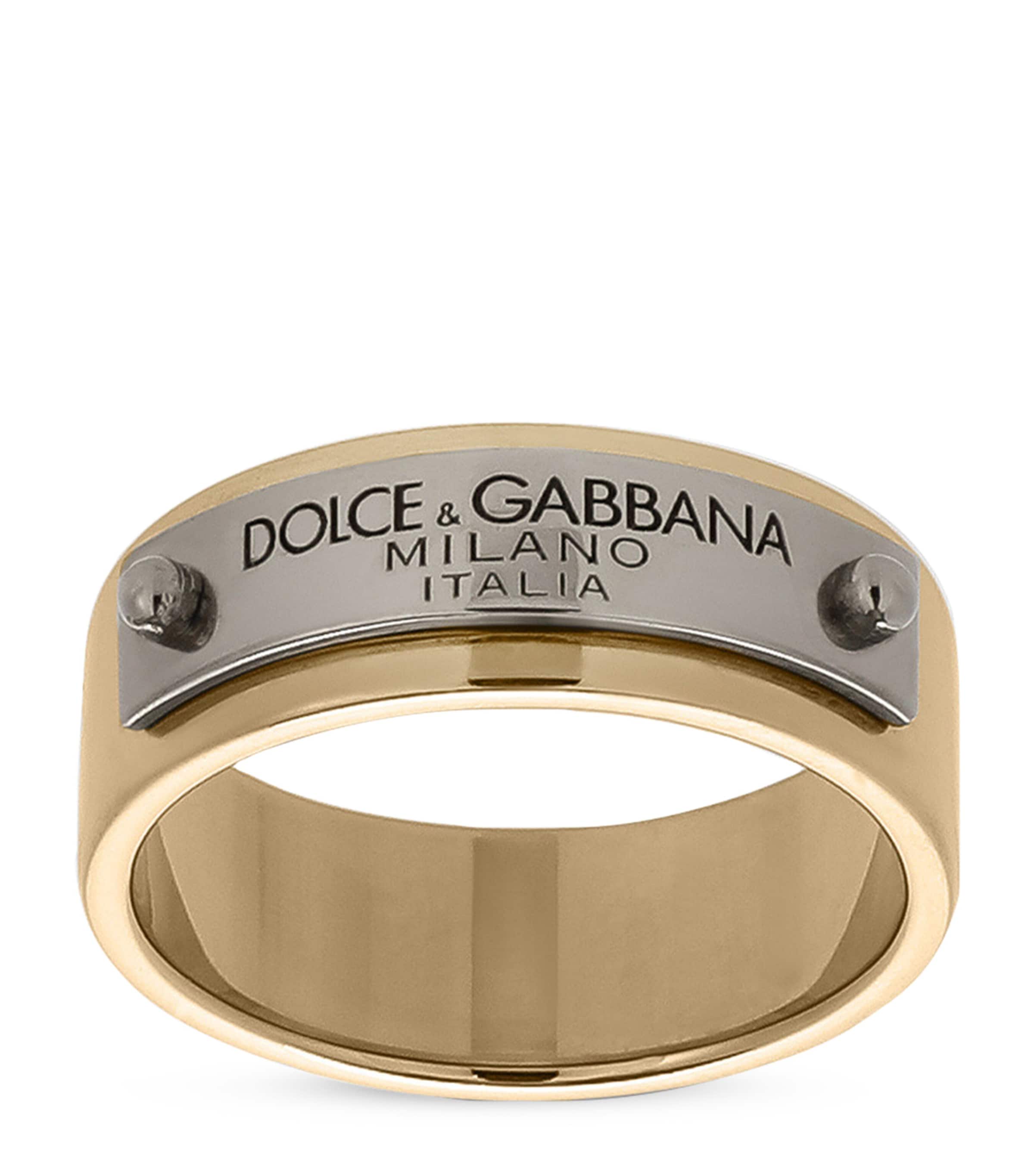Dolce & Gabbana Logo-plaque Ring