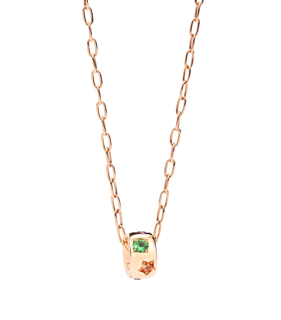Rose Gold Iconica Pendant Necklace 000VA Image 4