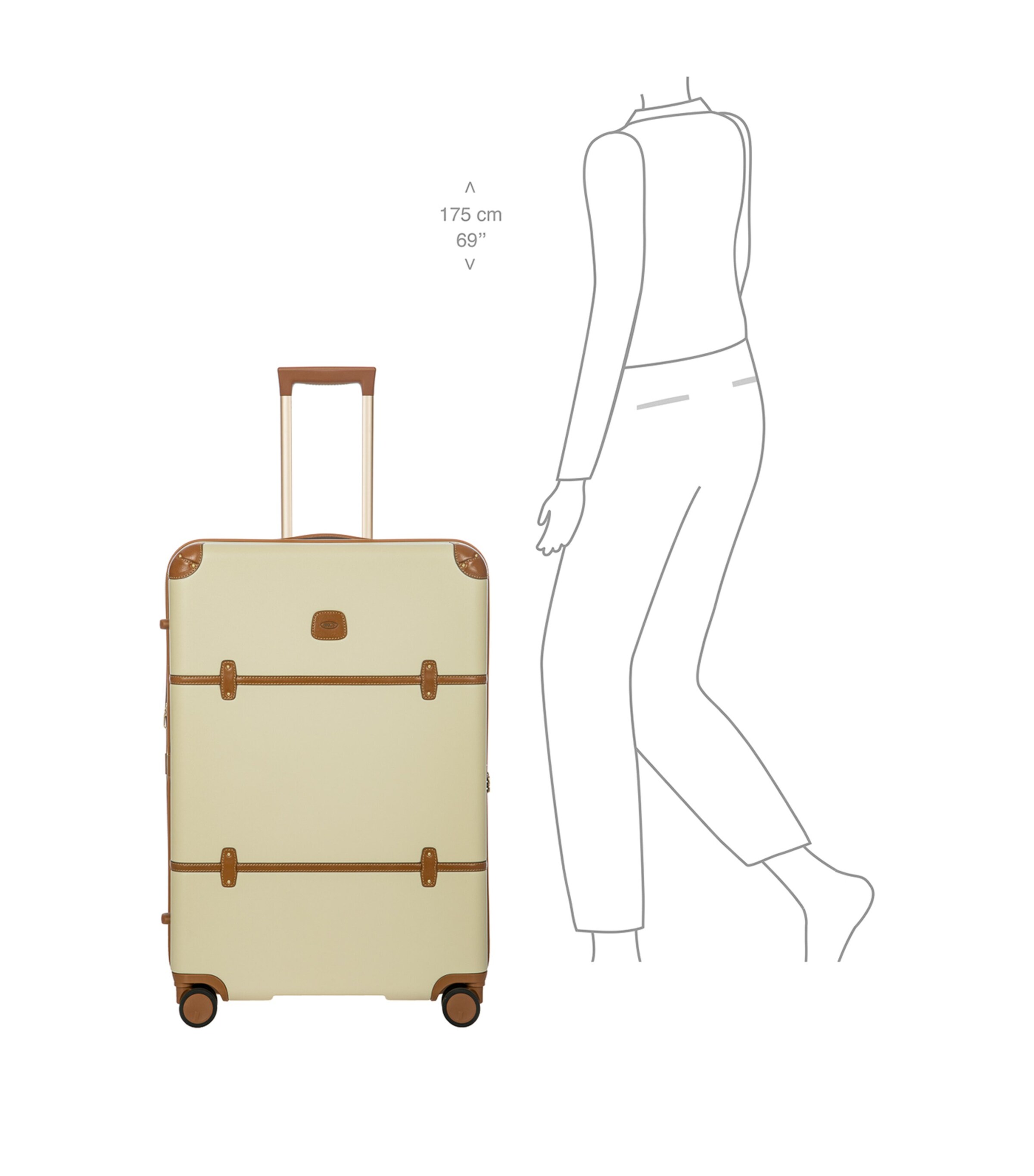 Bellagio 3 Check-In Suitcase (76cm) CREAM 014 Image 10