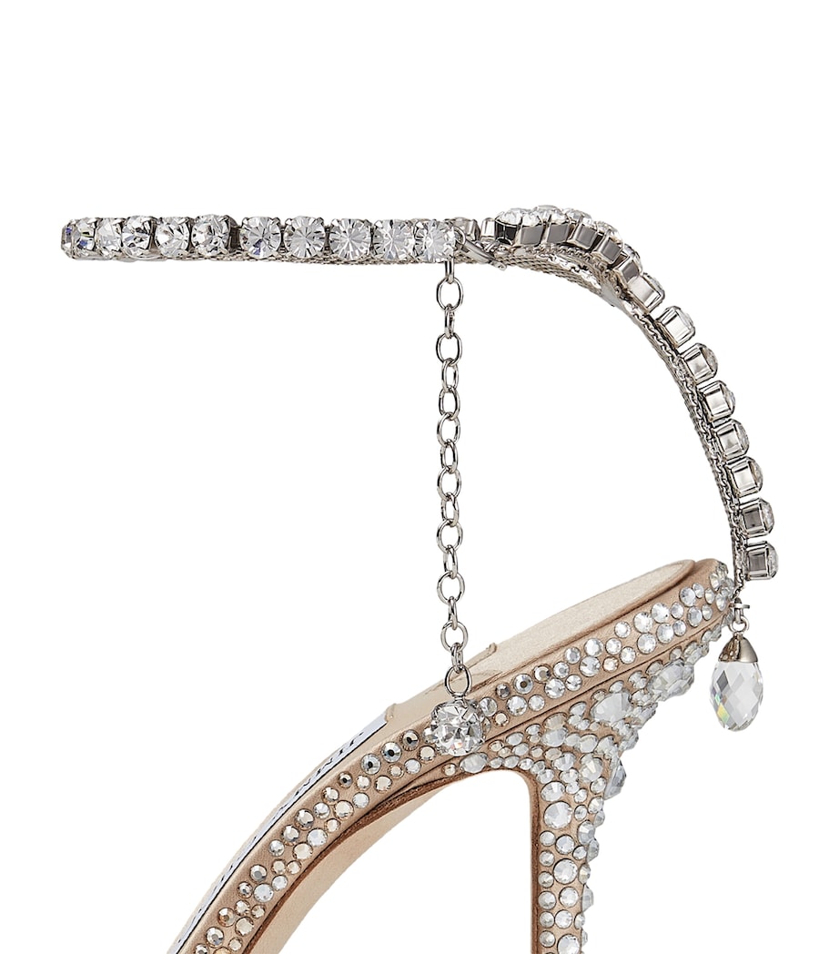 Saeda 100 Crystal Embellished Pumps GOLD/CRYSTAL Image 6