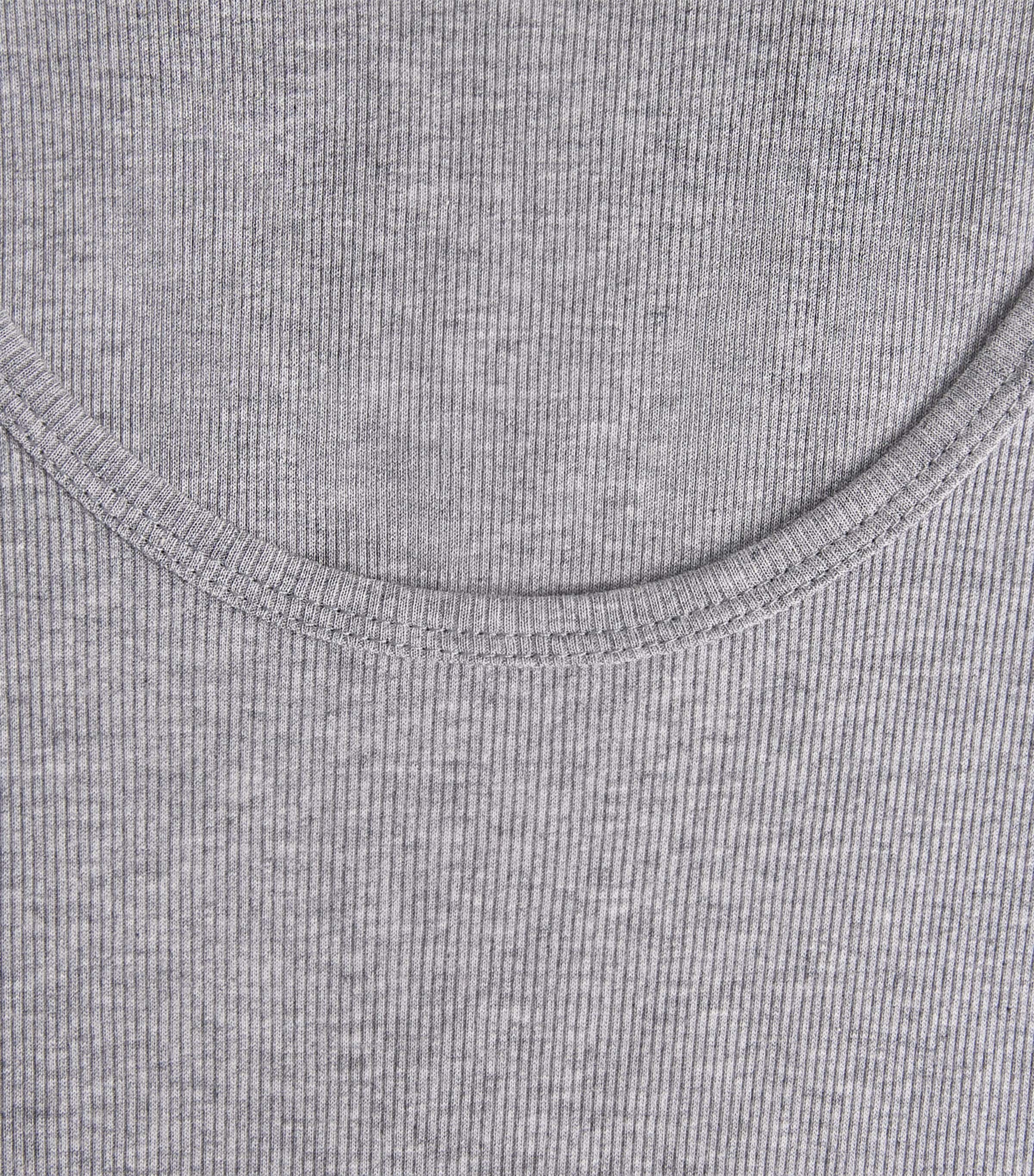 TOM FORD Mens Ribbed Tank Top Grey Image 5