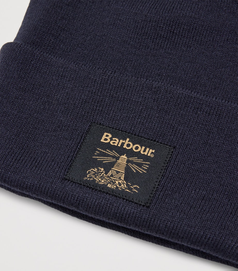 Cotton-Blend Harton Beanie DARK NAVY Image 3