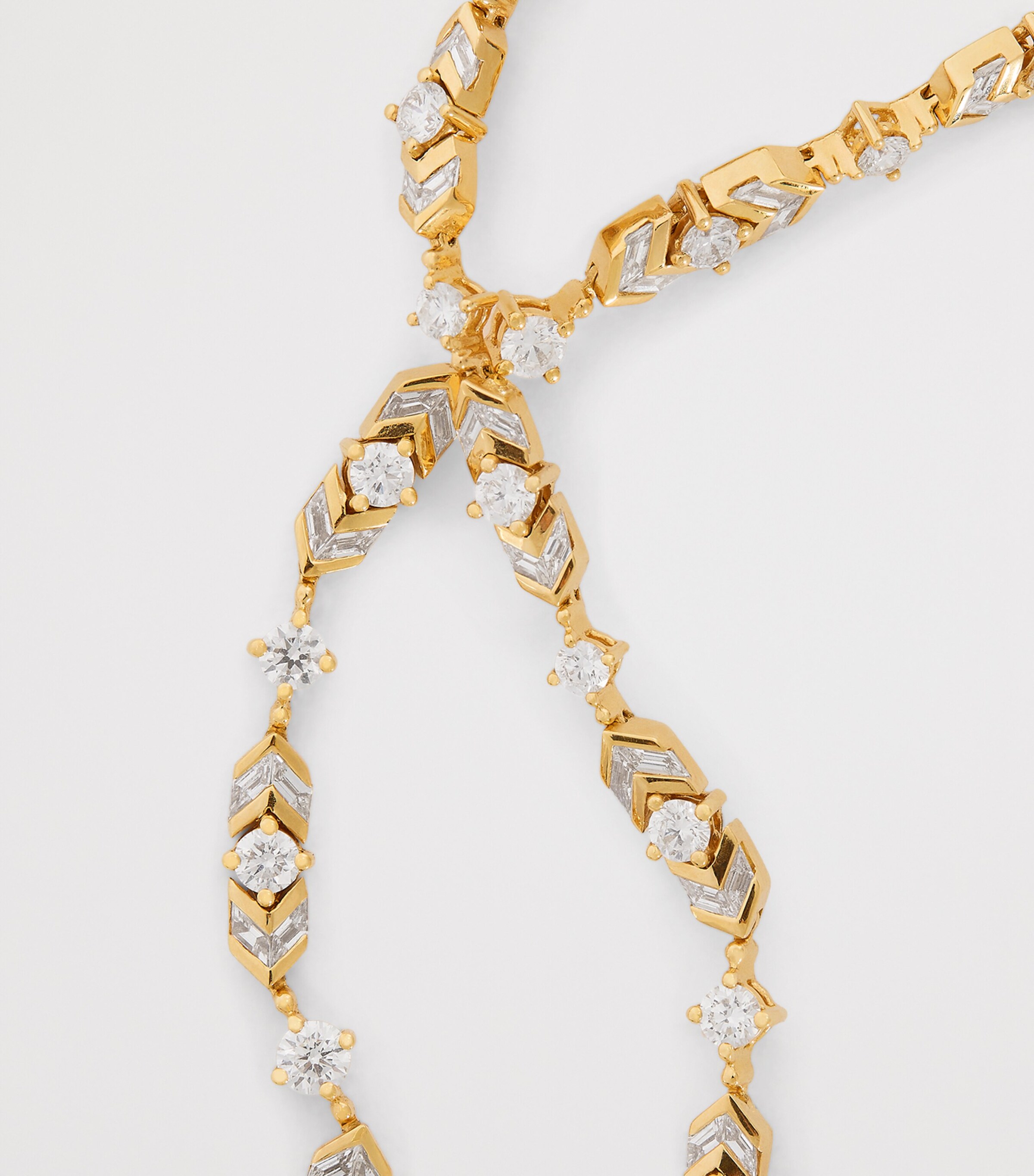 Yellow Gold and Diamond Dakota Necklace YELLOW GOLD Image 5