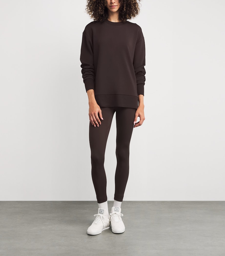 DoubleSoft Gabriella Sweatshirt COFFEE BEAN Image 2