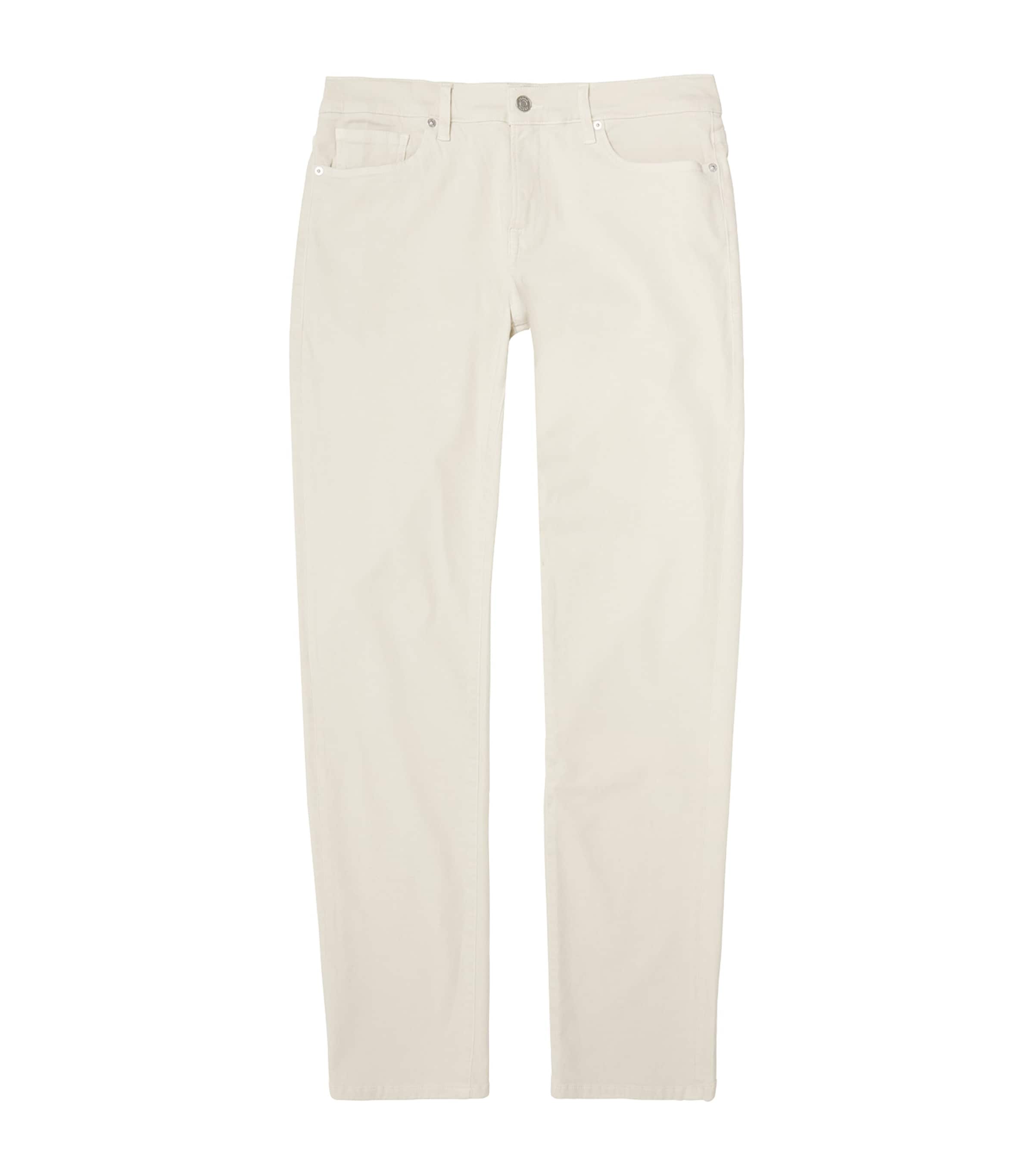 Mid-Rise Slim Jeans MKBG-MILK BEIGE Image 1