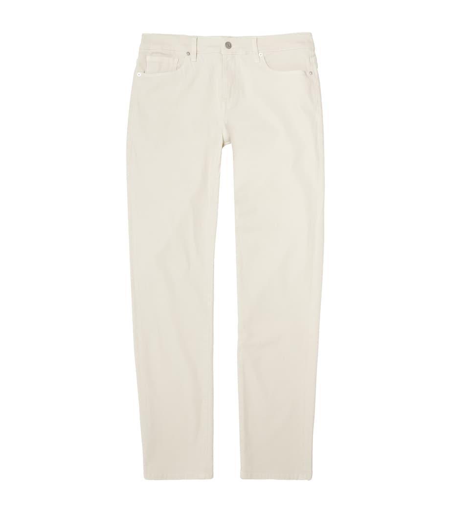 Mid-Rise Slim Jeans MKBG-MILK BEIGE Image 1