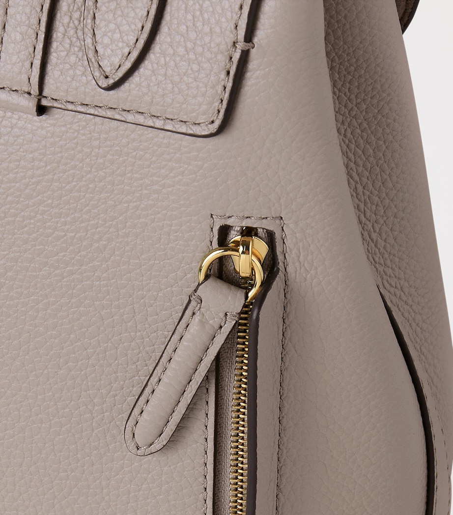Mulberry Mini Leather Bayswater Backpack Cashmere Taupe Image 4