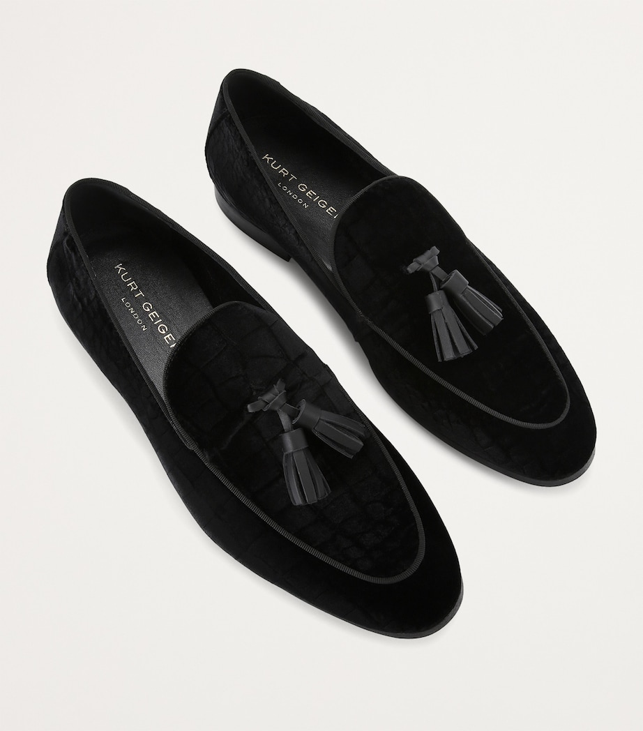 Velvet Henry Loafters BLACK Image 4
