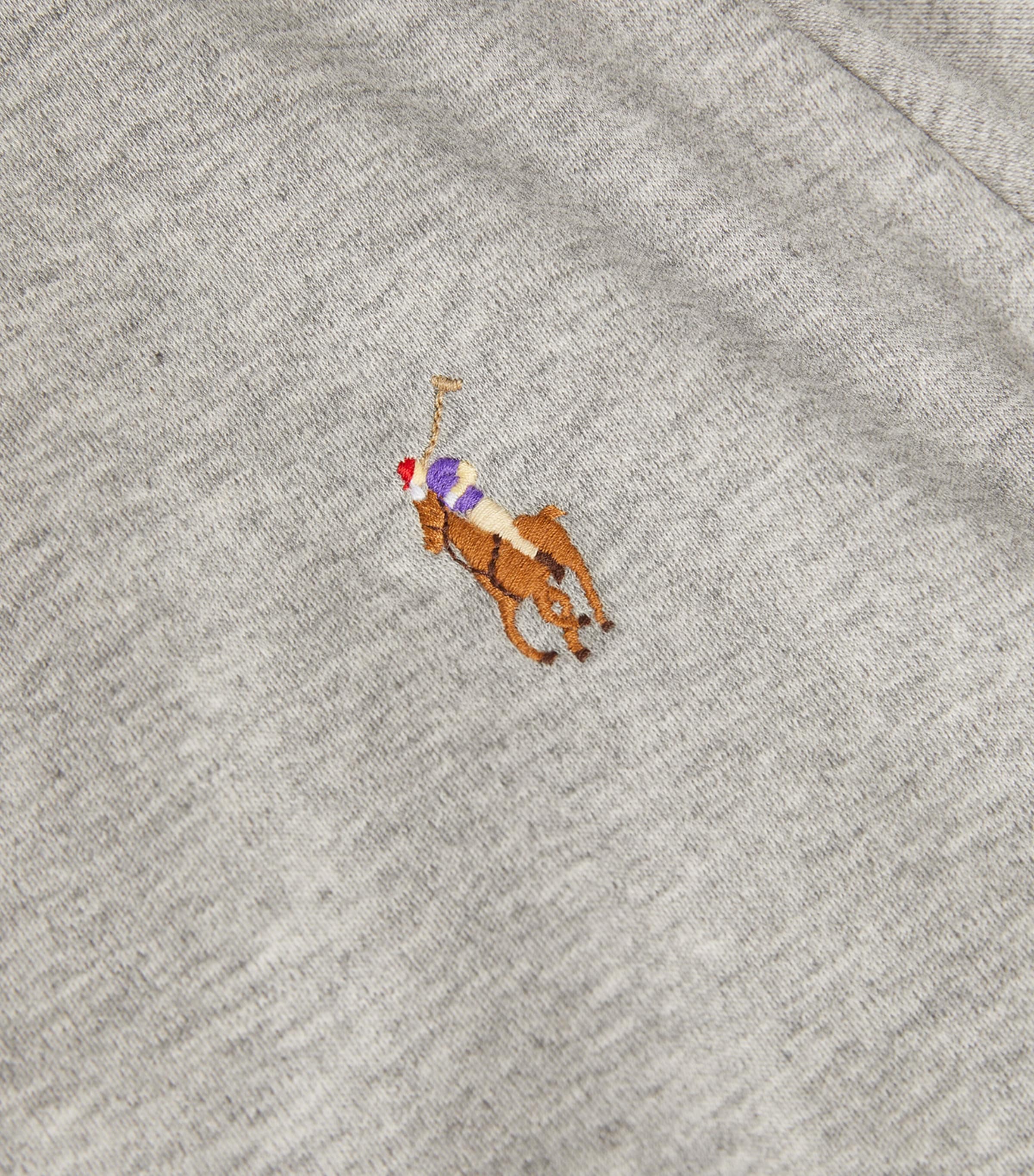 Pima Cotton Polo Pony T-Shirt ANDOVER HEATHER Image 4