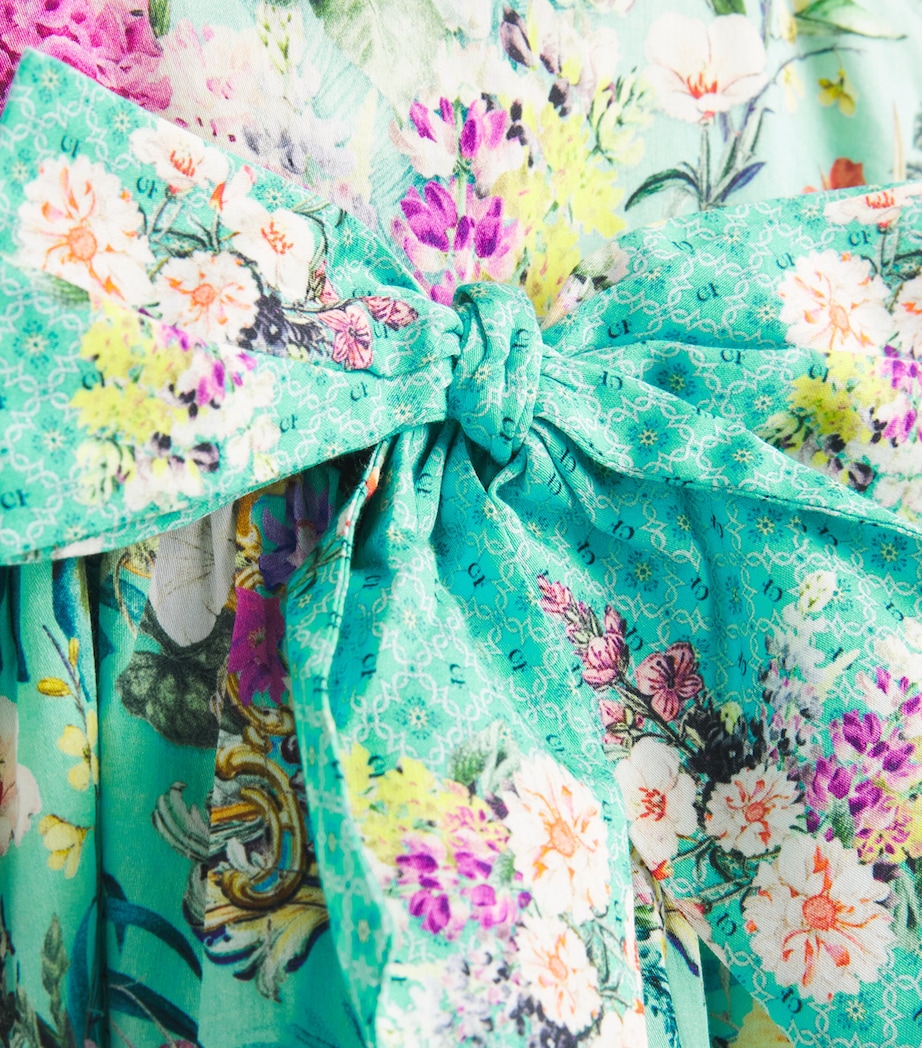 Cotton Floral Dress (4-10 Years) GARDQUEL Image 3