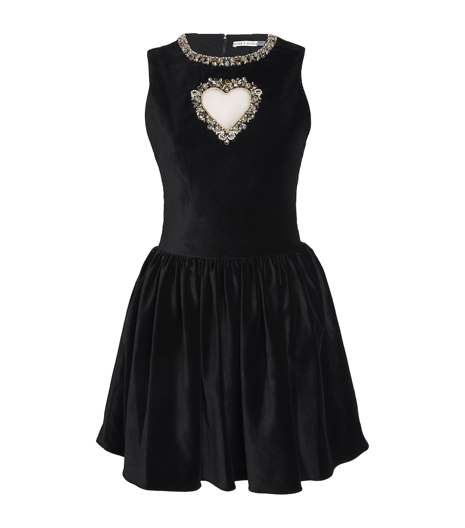 Velvet Ella Mini Dress A001 BLACK Image 1