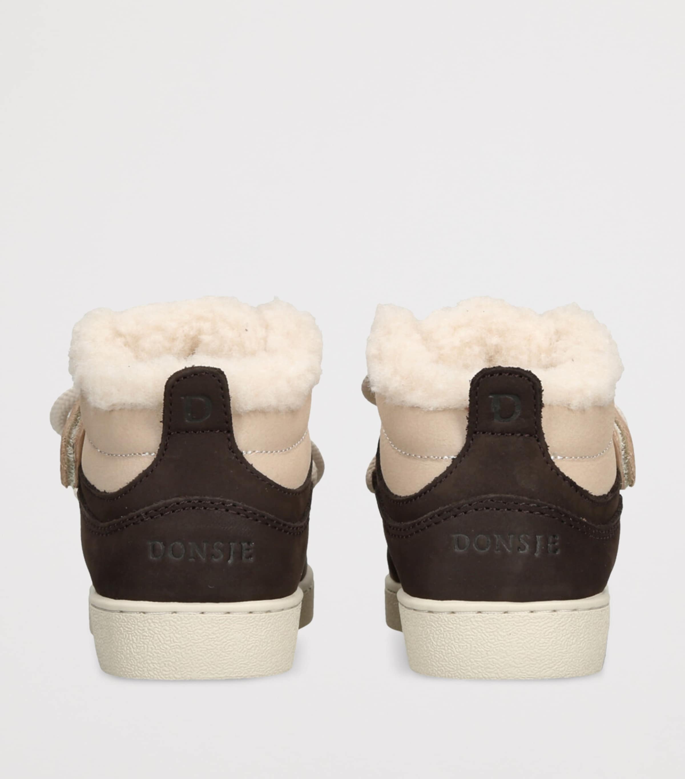 Leather Kicco Sneakers DARK BROWN Image 2