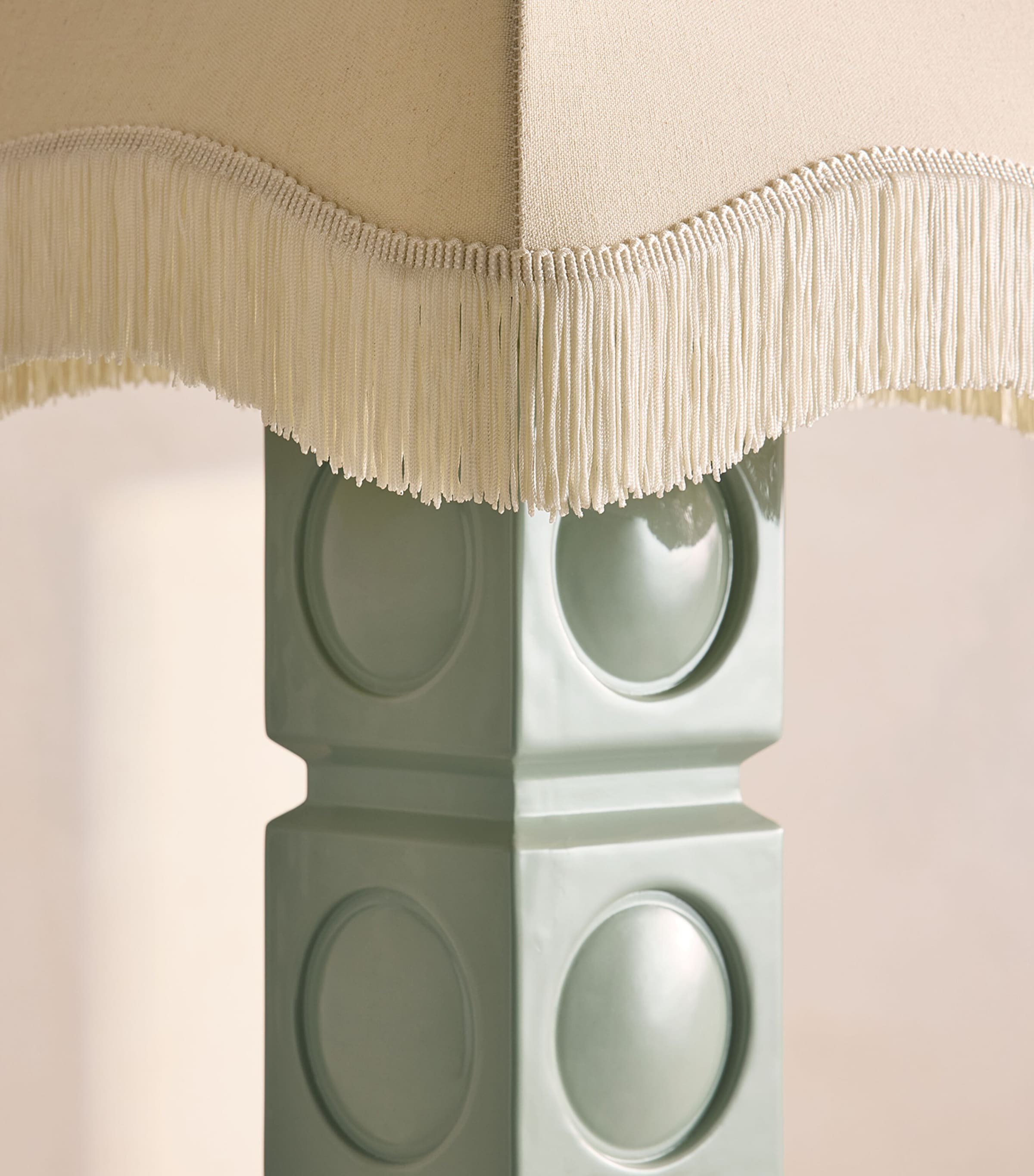Soho Home Fringe Reno Table Lamp Mint Image 4