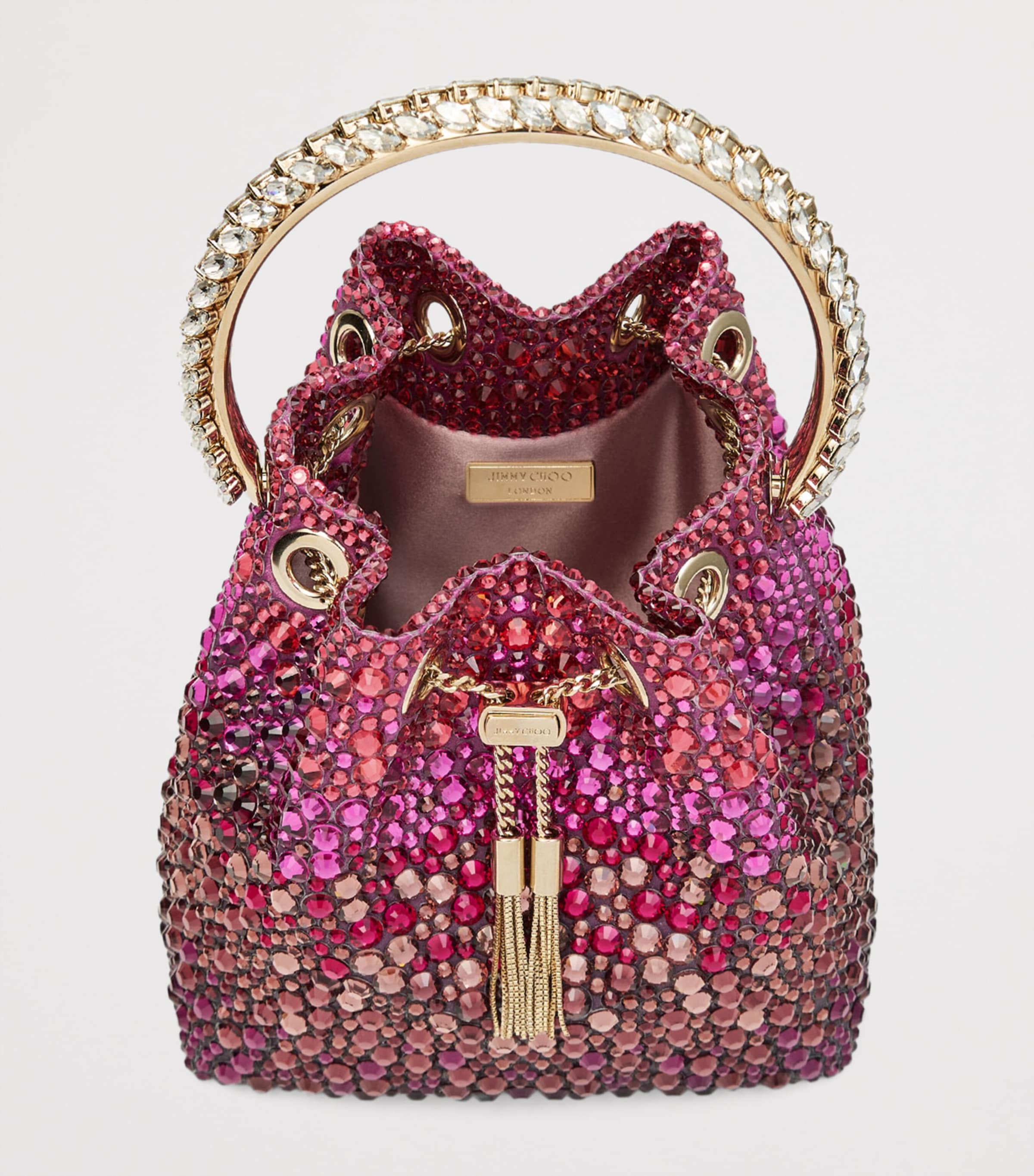 Bon Bon Embellished Top-Handle Bag WINTER BLOOM/VIOLET Image 5