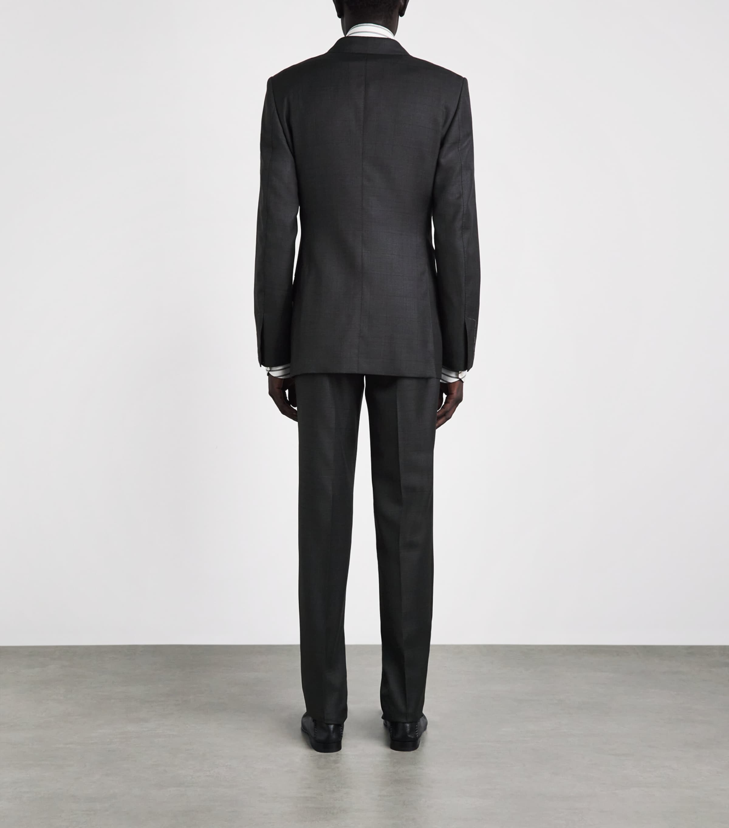 TOM FORD Mens Wool Check O’Connor 2-Piece Suit Taz Image 3