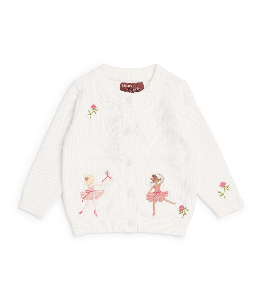 Eleanor Charles Cotton Ballerina Cardigan (0-3 Years) Ba Image 1