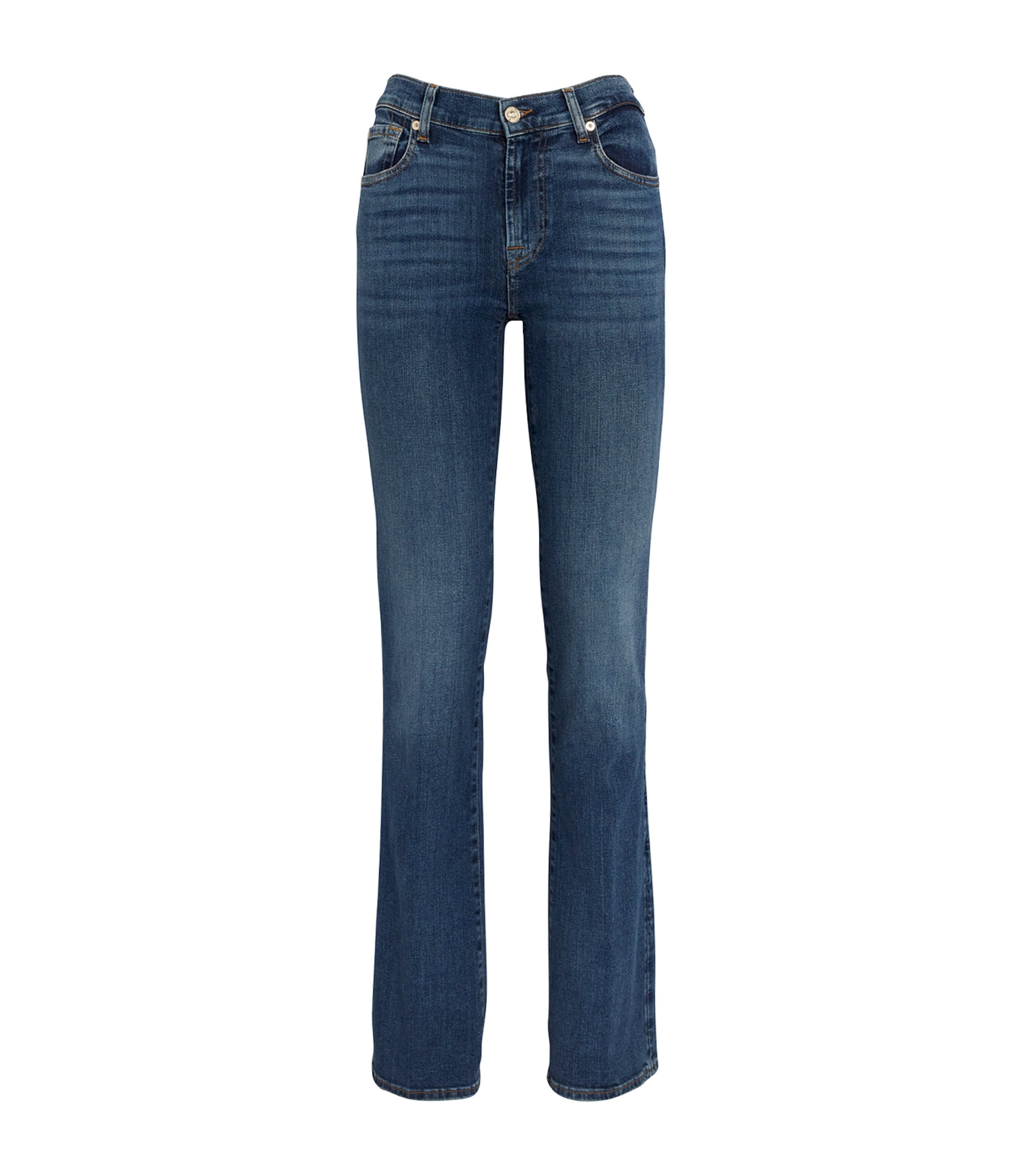 7 For All Mankind Bootcut Soho Jeans In Blue