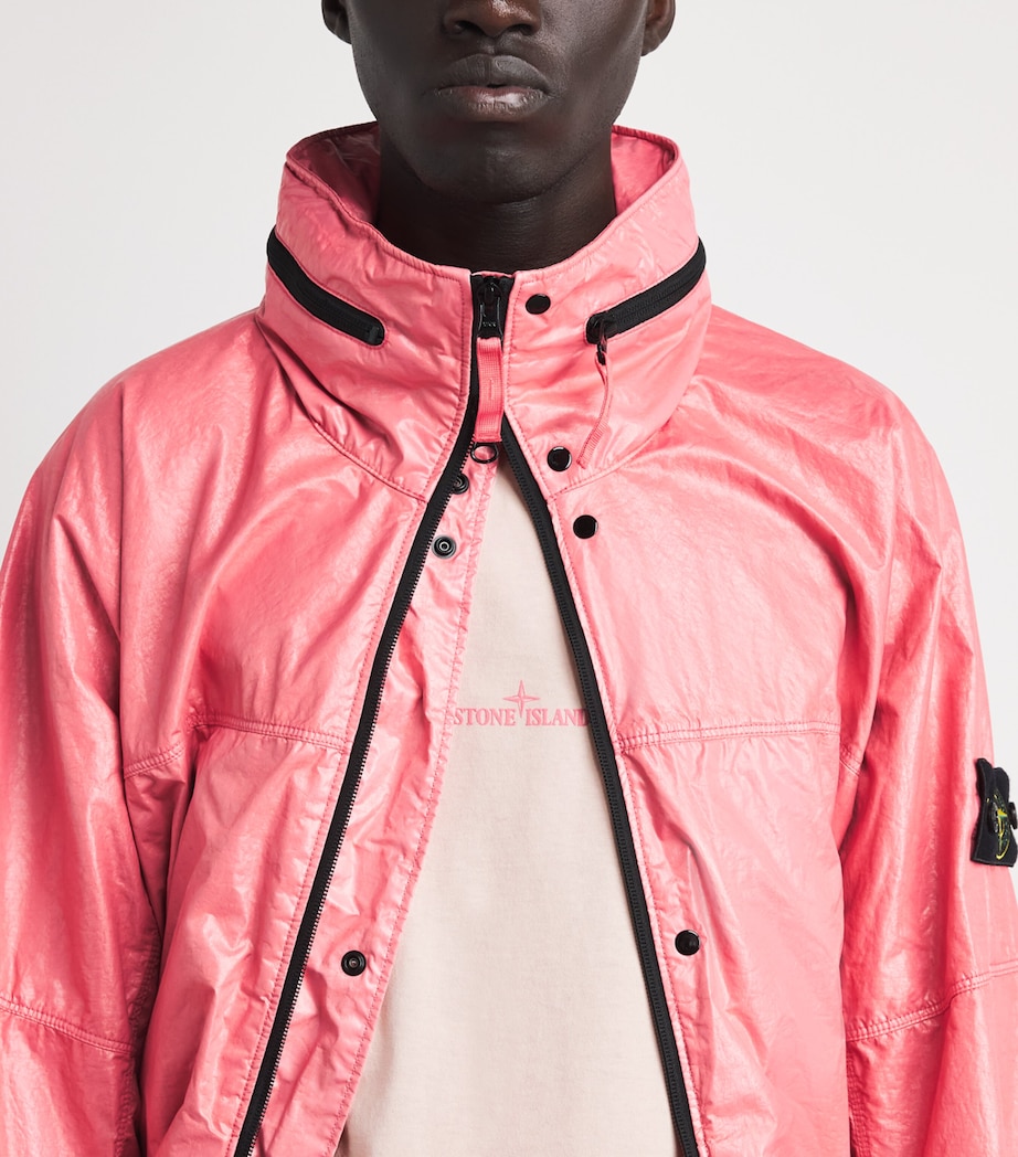 Stone Island Mens Organic Cotton Logo T-Shirt Image 3