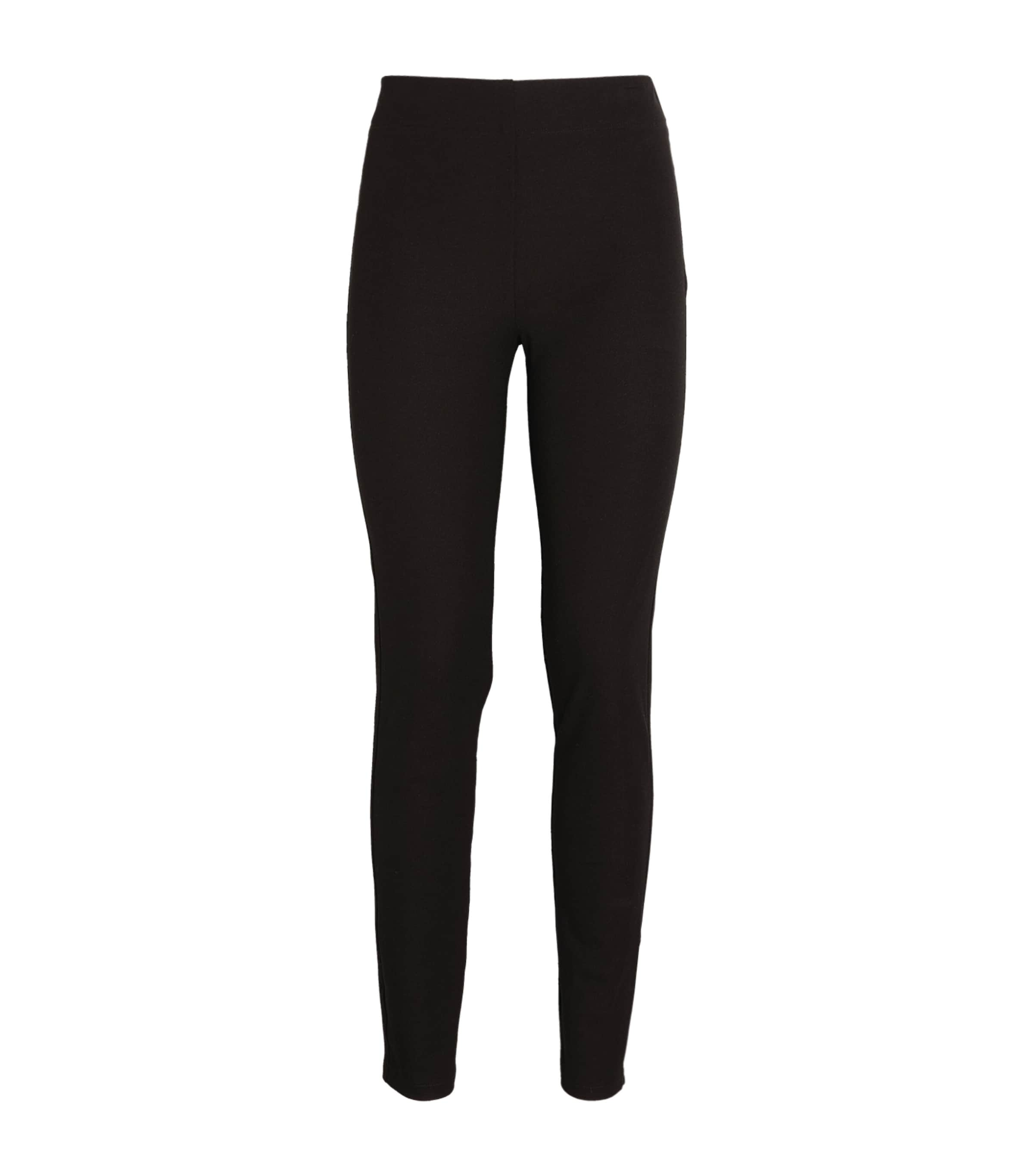 Joseph Gabardine Stretch Leggings In Black