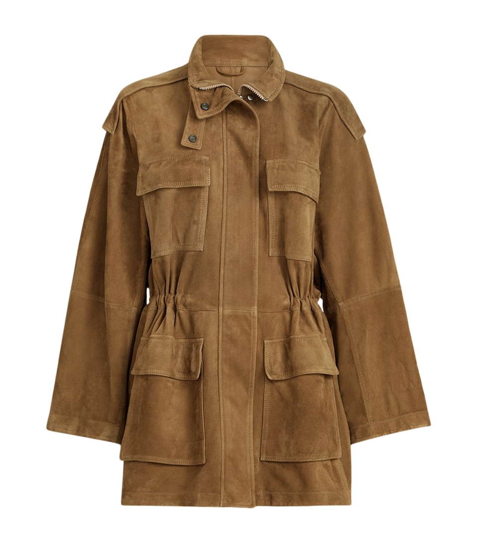 Suede Safari Jacket
