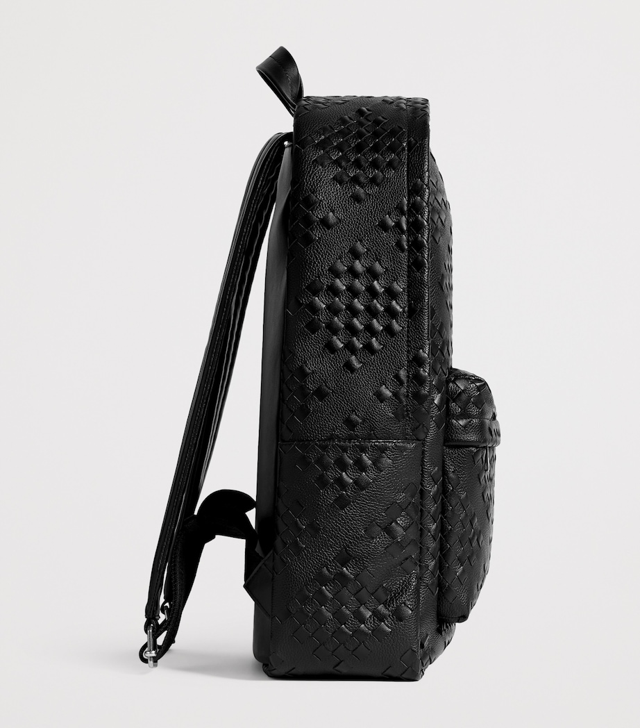 Bottega Veneta Diamond Leather Backpack Image 3