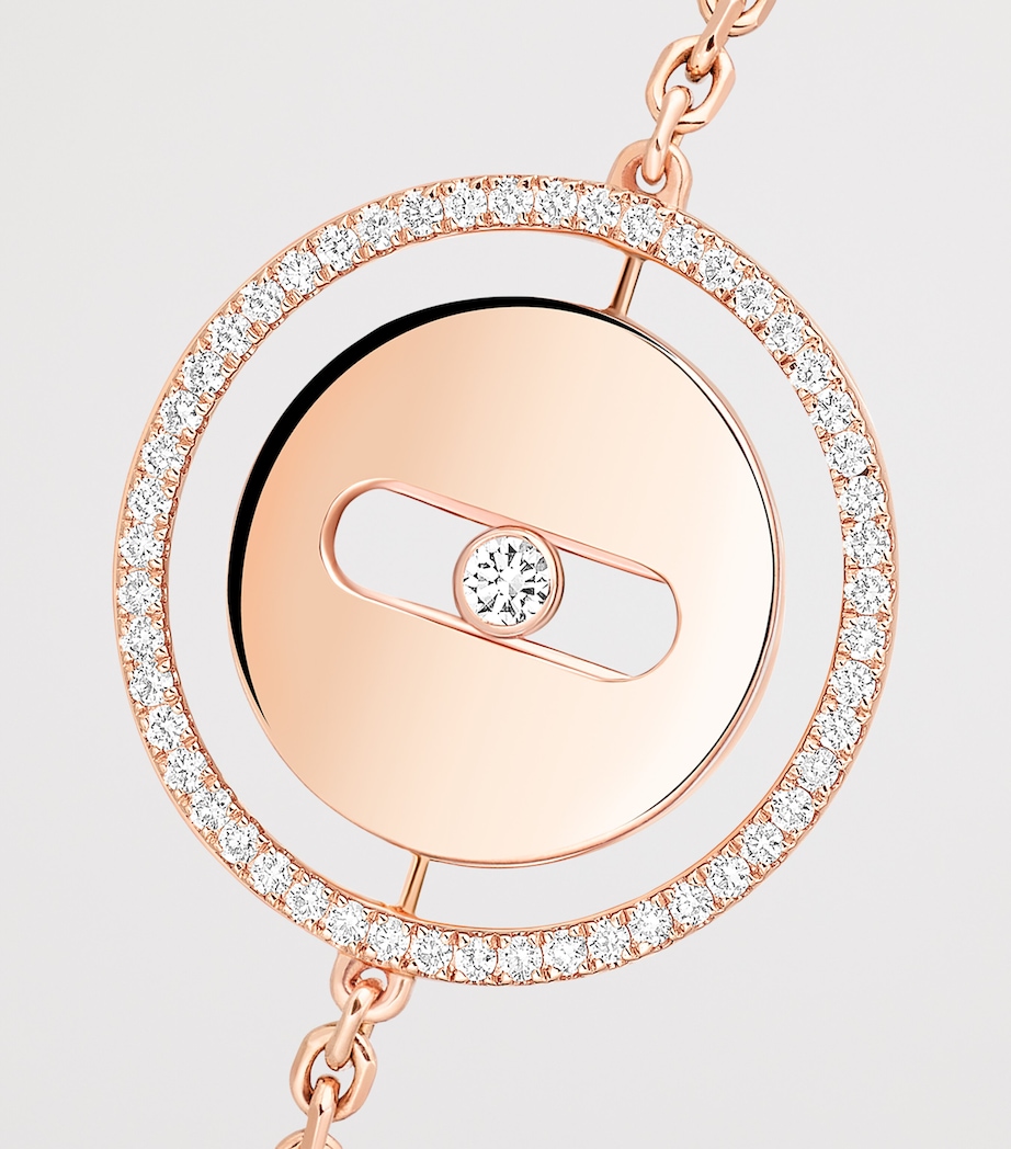 Messika Lucky Move Rose Gold and Diamond Bracelet (0.17ct) Pink Gold Image 3
