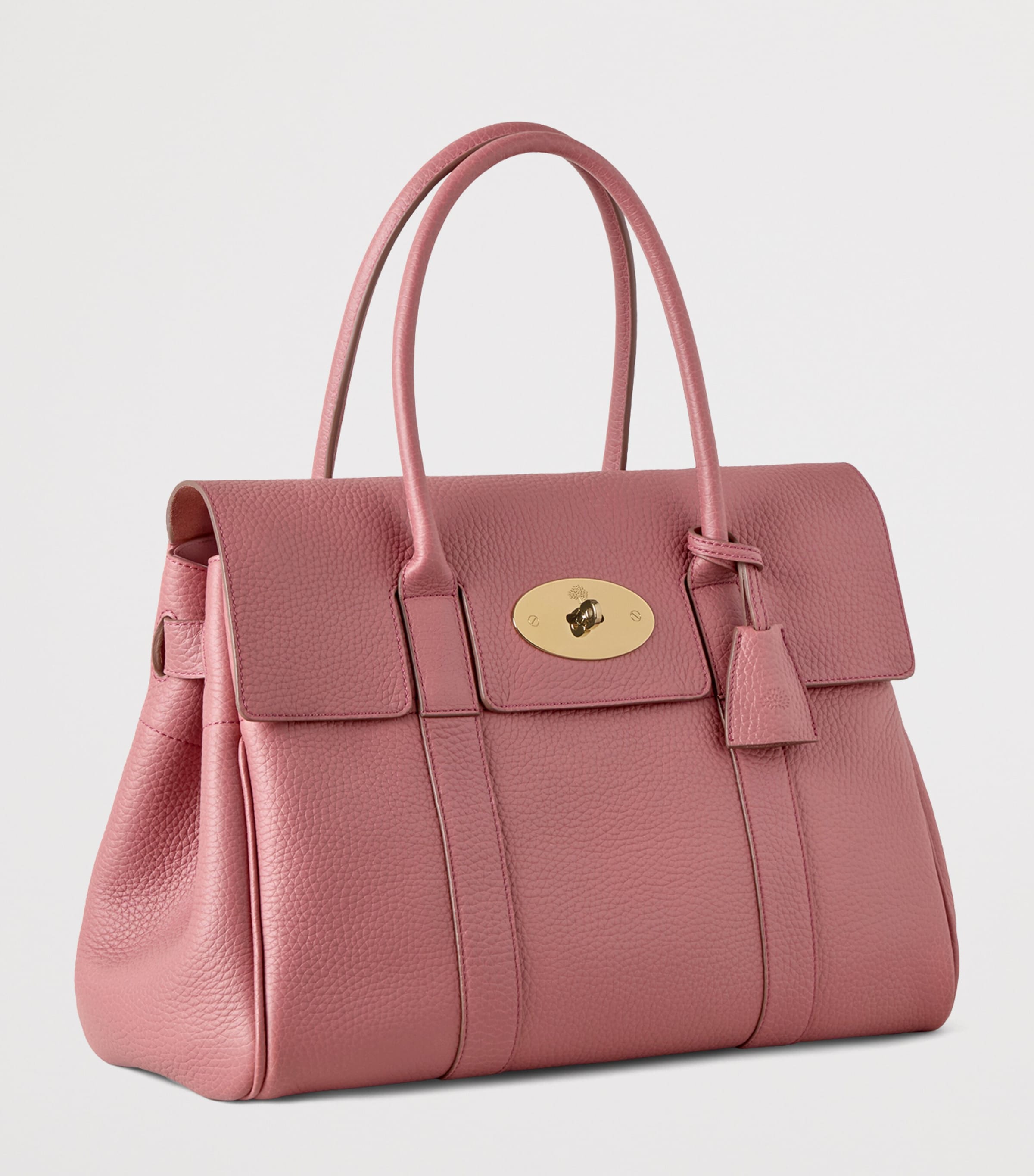 Mulberry Pink Leather Bayswater Top-Handle Bag | Harrods US