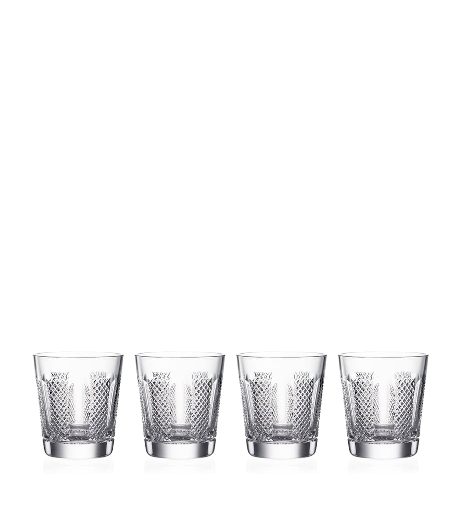 Set of 4 Crystal Hibernia Mastercraft Tumblers (249ml) CLEAR Image 1