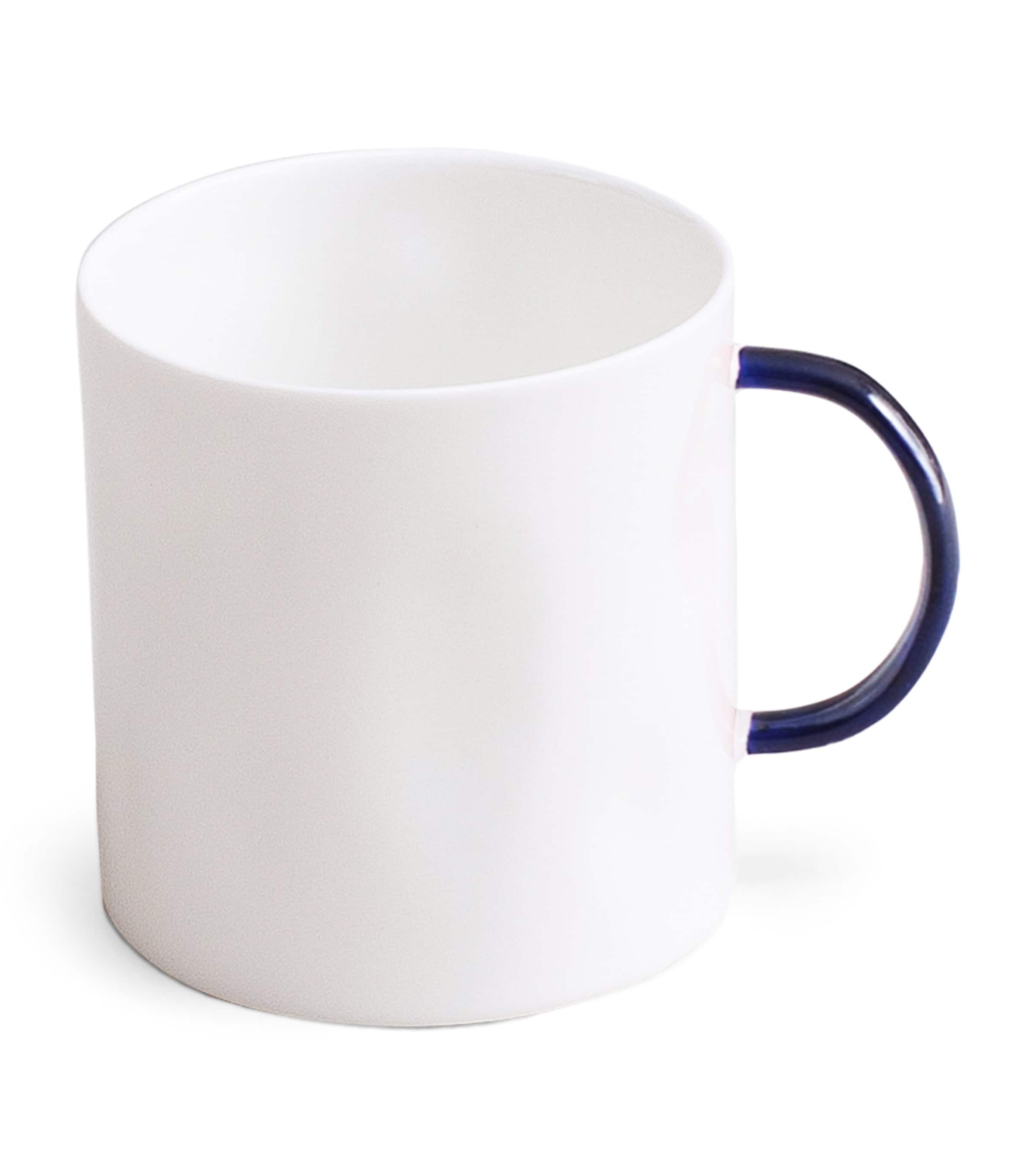 Feldspar Set Of 4 Cobalt Tea Mugs In Blue