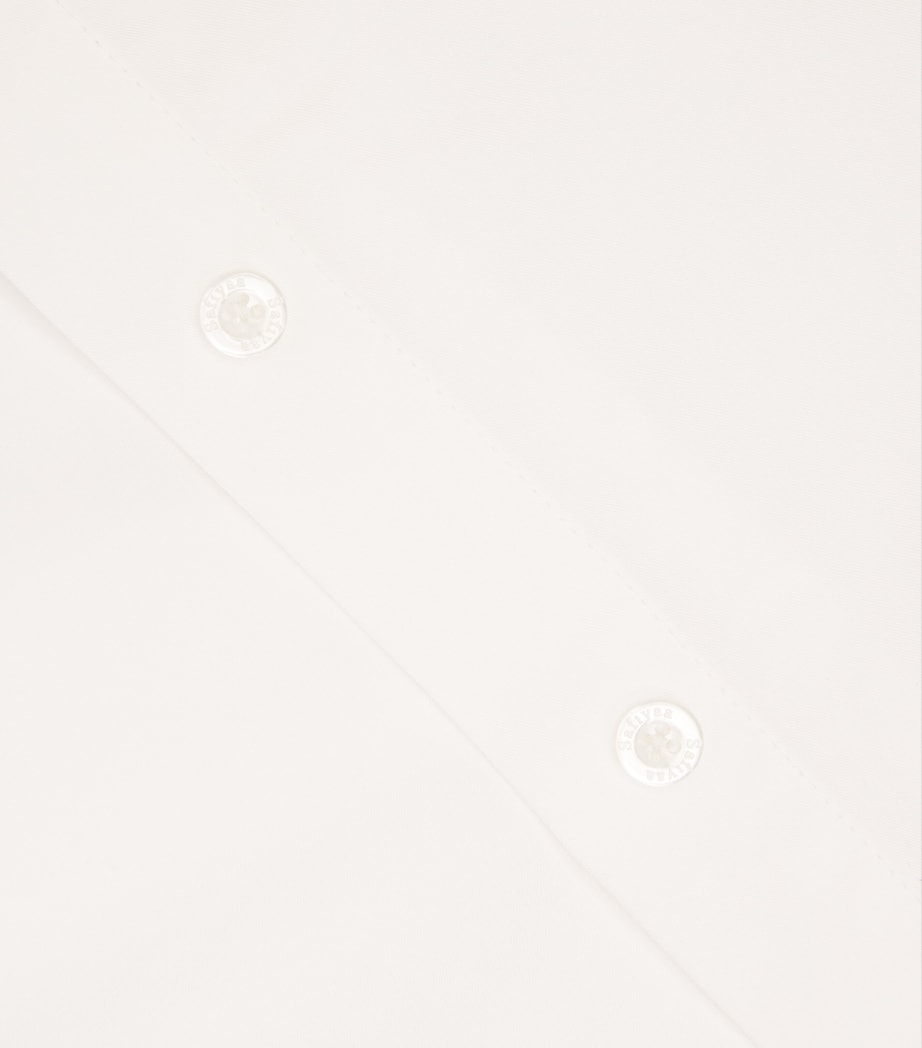 Safiyaa Womens Cotton Joanne Shirt Ivory Image 6