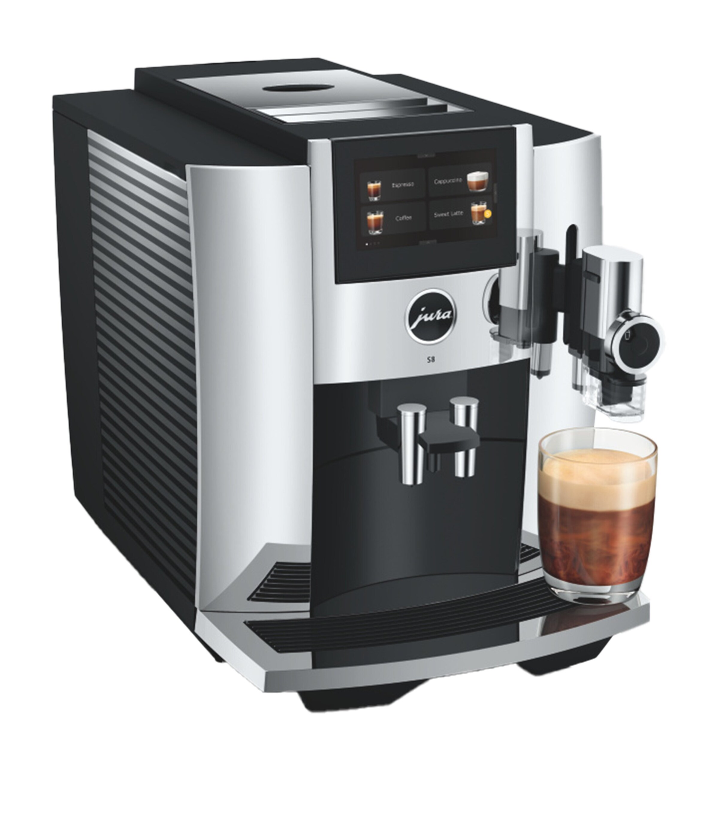 Jura S8 Coffee Machine Silver Image 11