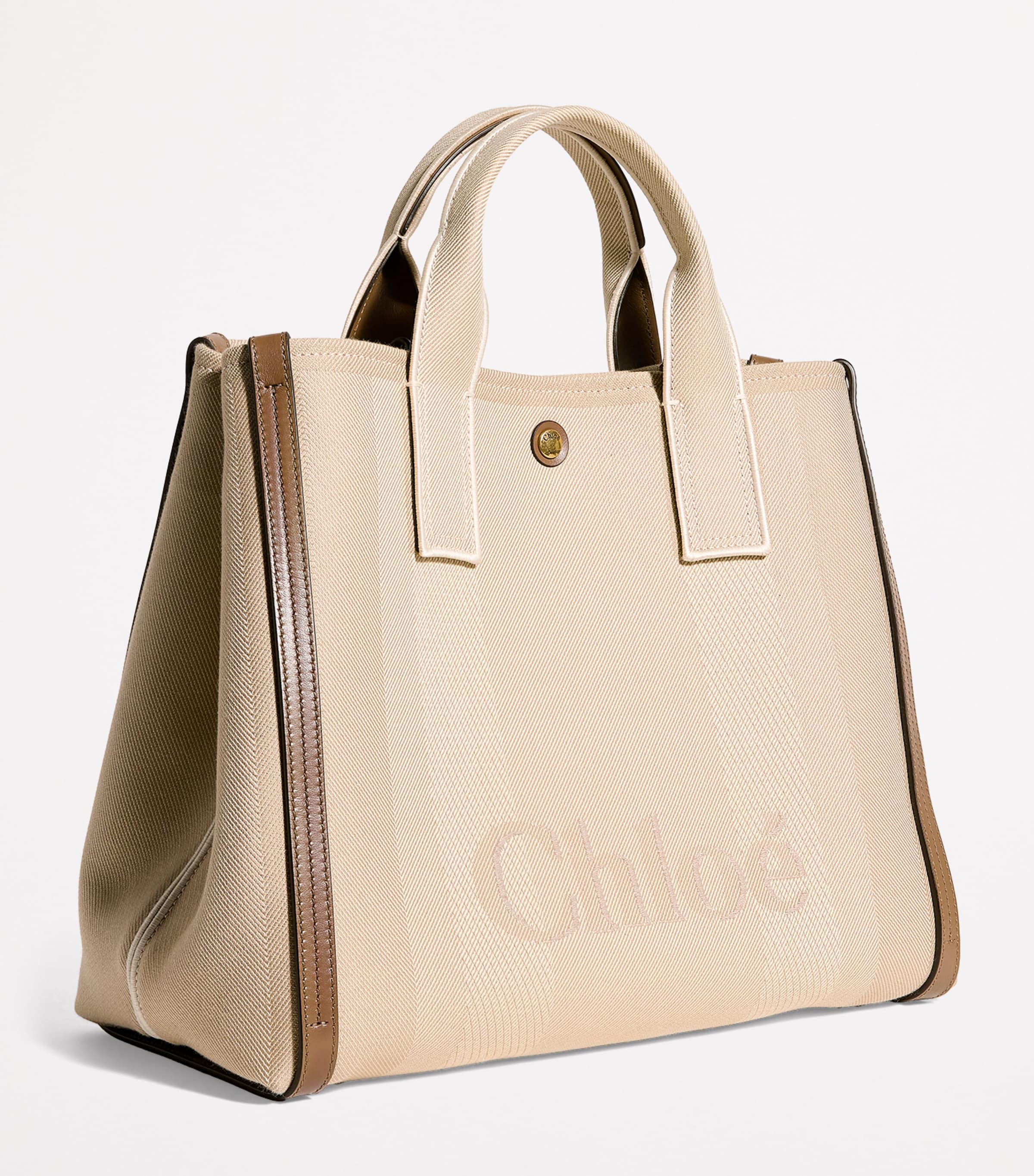 Chloé Medium Canvas Carry Tote Bag | Harrods US