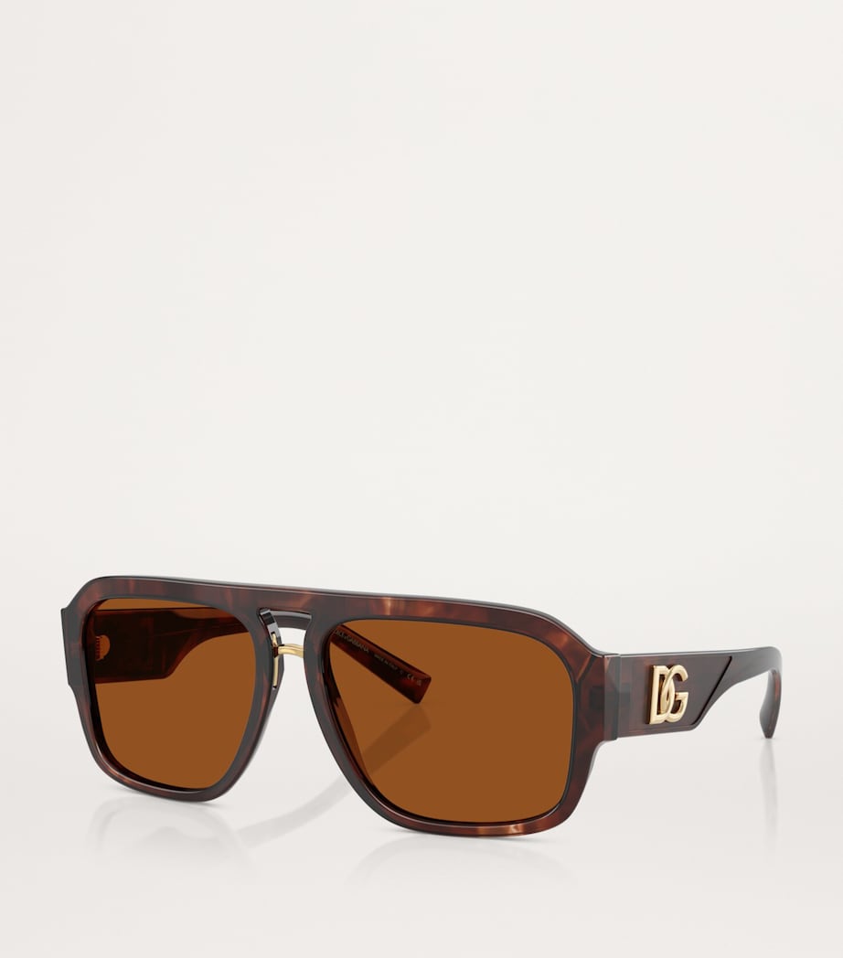 Acetate Pilot Sunglasses 322273 Image 2