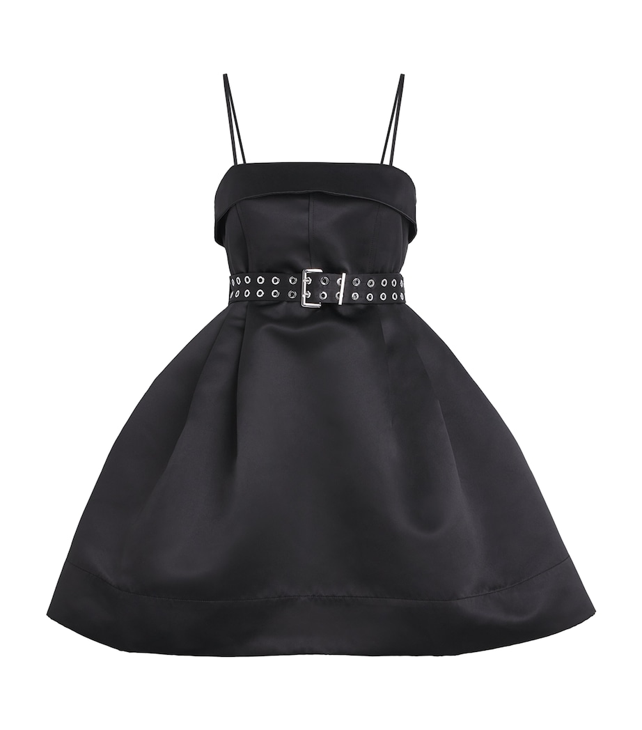 black satin bubble dress Dark Green A Line Strapless Satin Bubble Hem Short Homecoming Dresses Black / 18