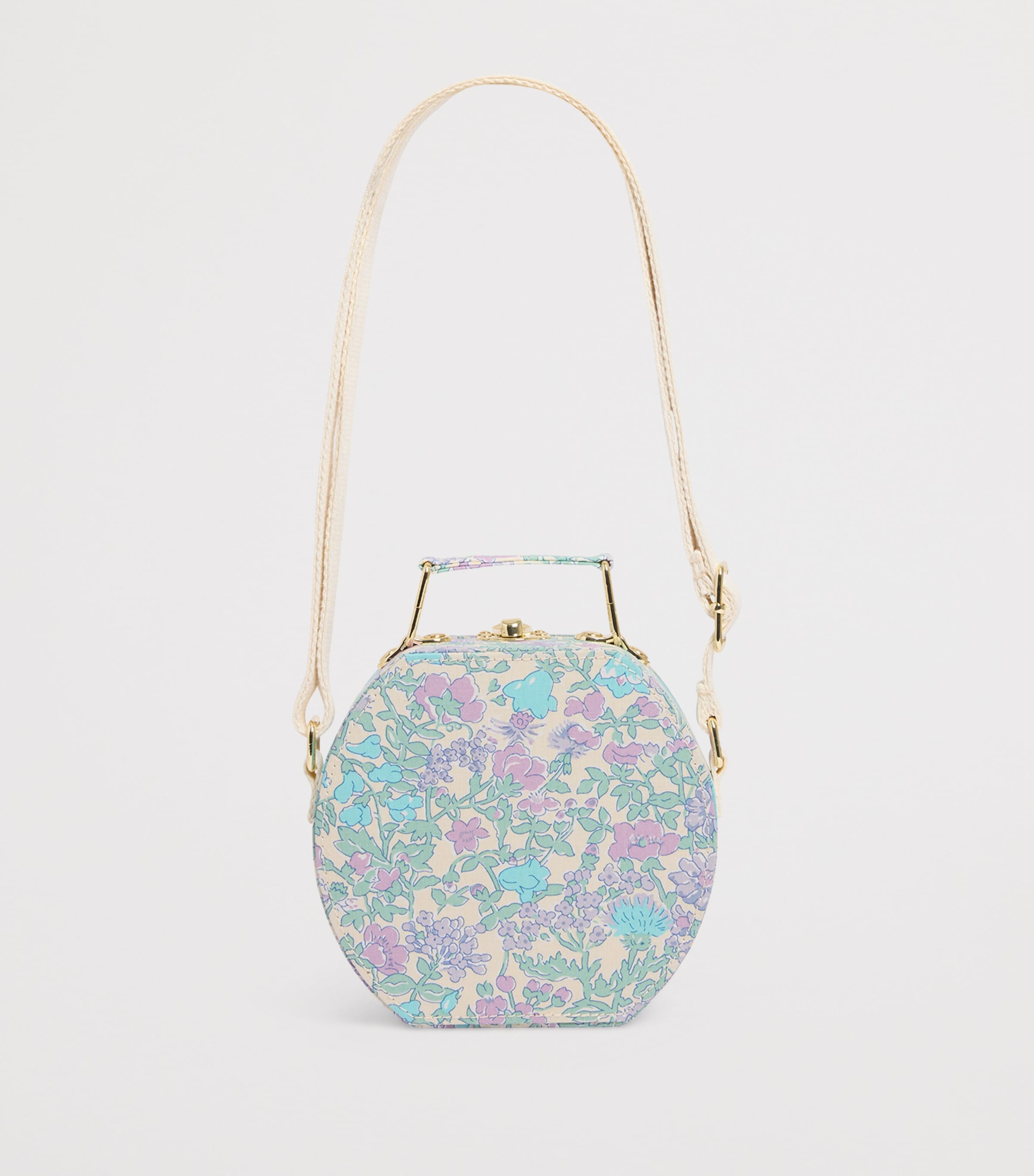 Bonpoint Liberty Cotton Jadore Mini Bag Parme Clair Image 2