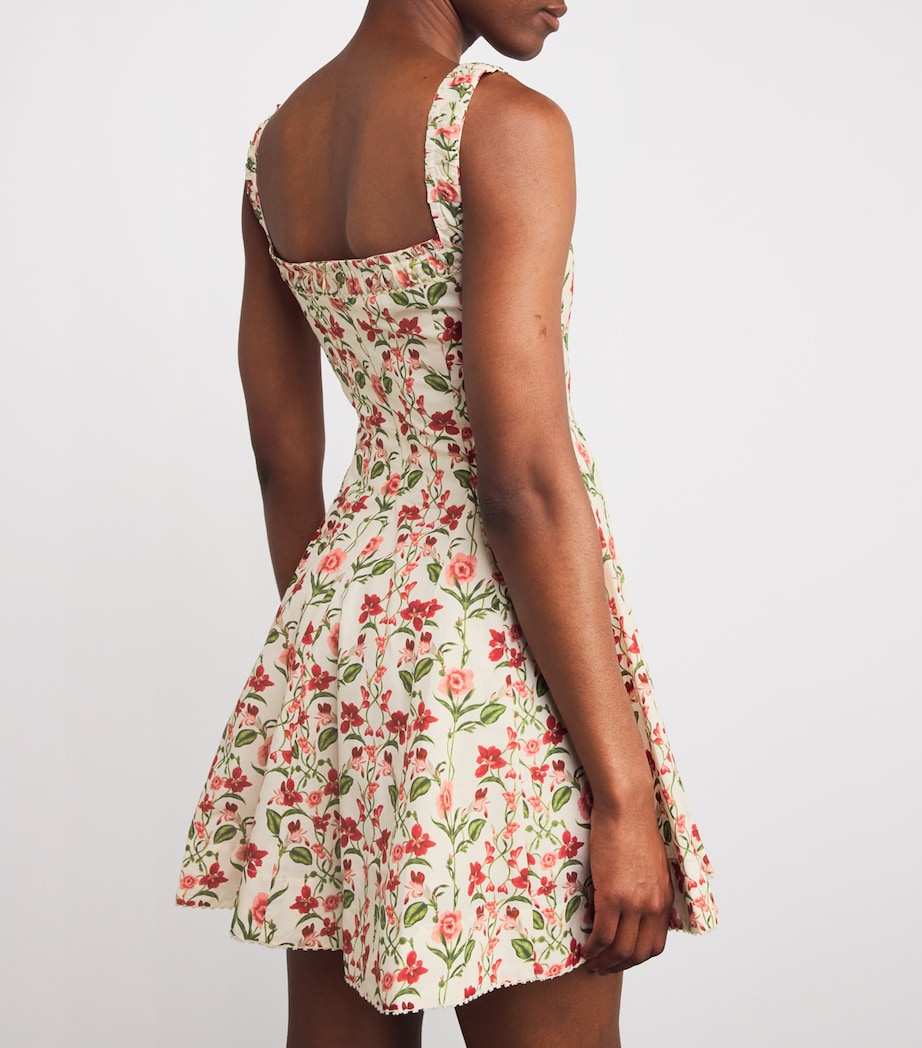 Cotton Floral Mini Dress CANNA Image 4