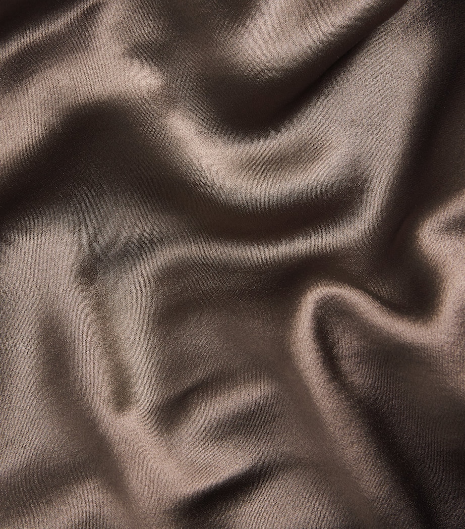 Silk-Blend Phoebe Maxi Dress TRUFFLE Image 5