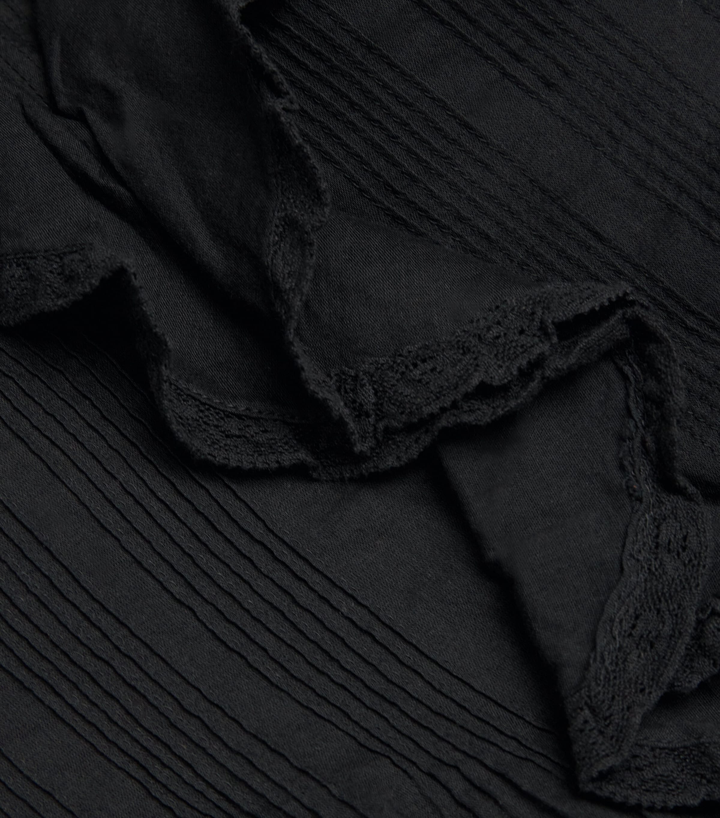 Organic Cotton Henri Blouse BLACK Image 5