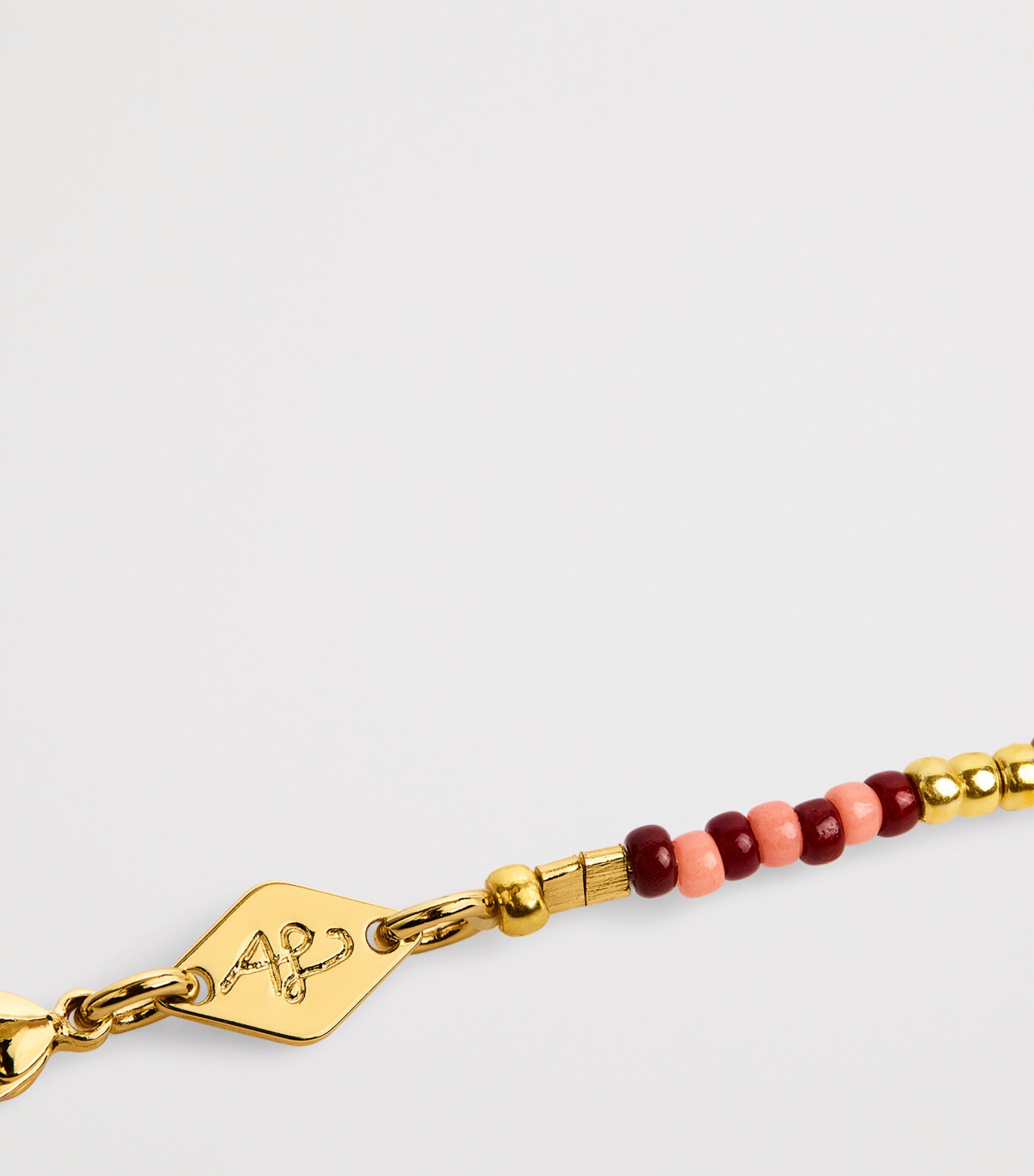 Gold-Plated Bundoran Bracelet TERRACOTTA Image 6