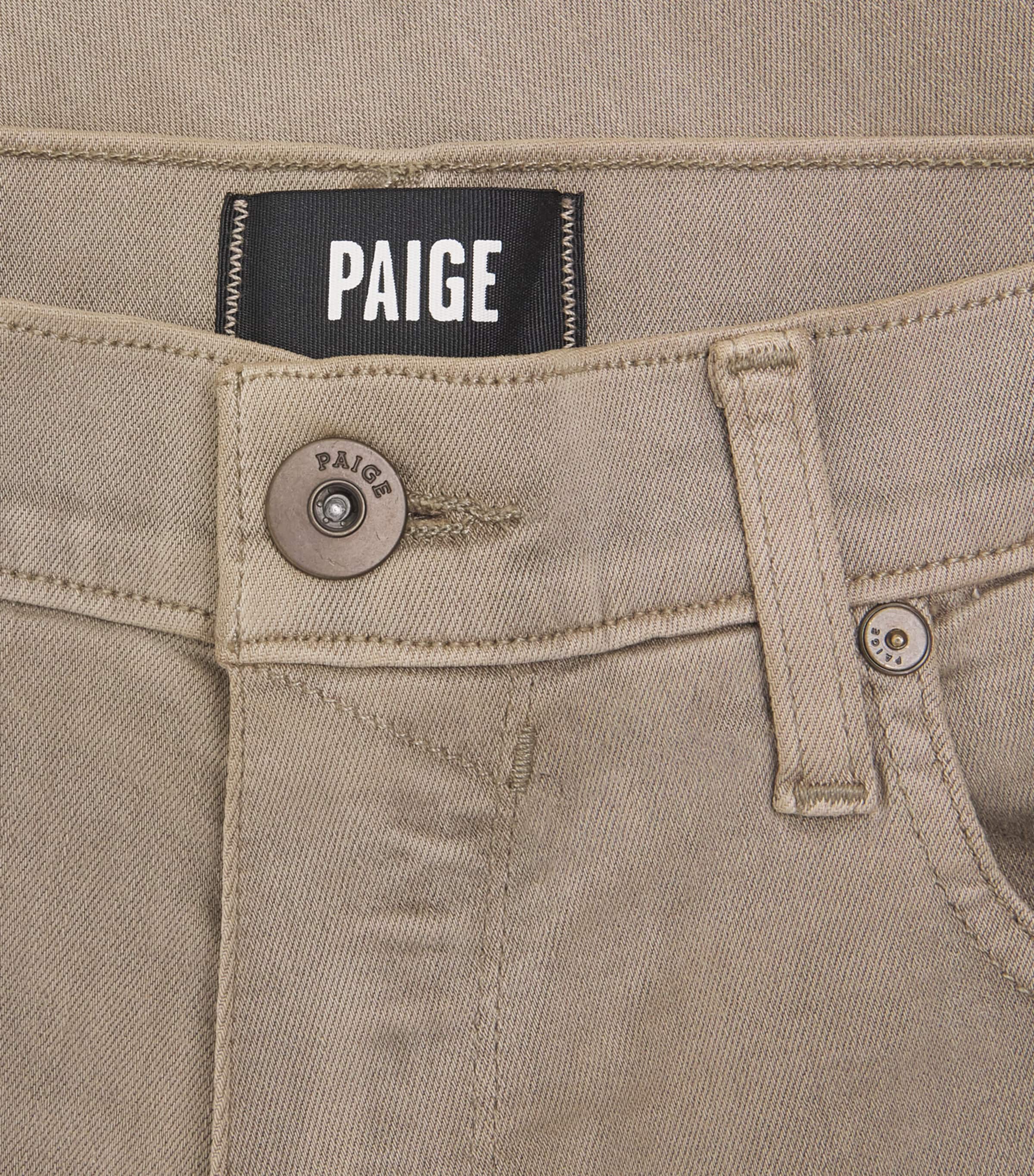 PAIGE Mens Normandie Straight Jeans Vint Ple Beige Image 6