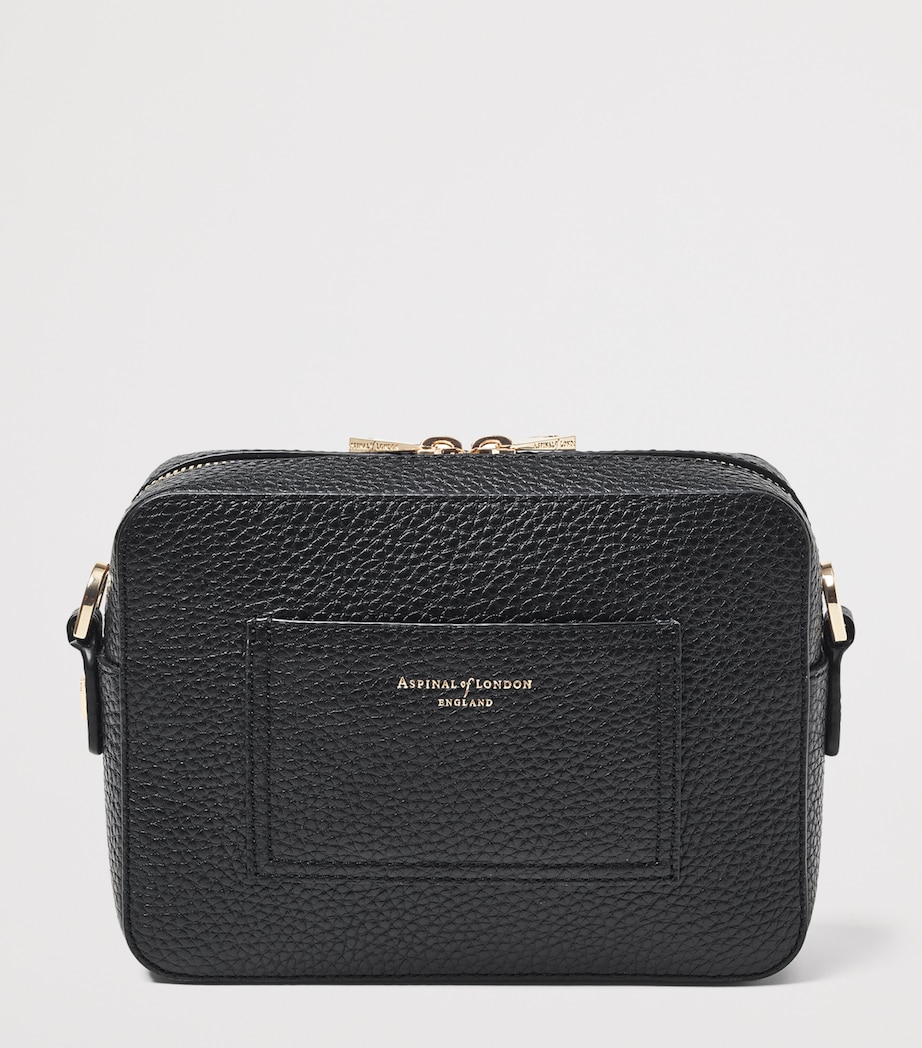 Leather Camera Bag BLACK Image 5