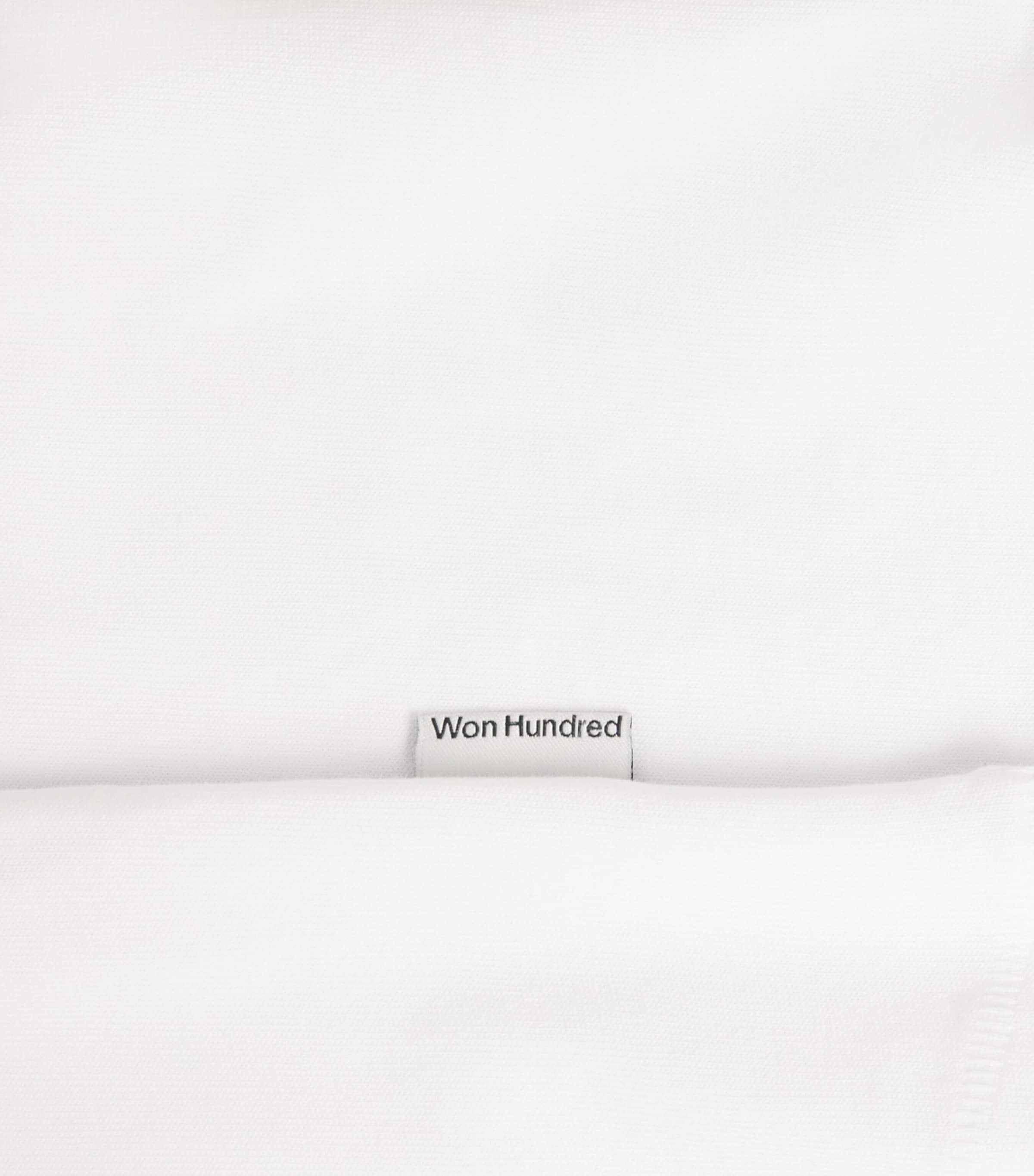 Won Hundred Mens Organic Cotton Houston T-Shirt Washed White Image 5
