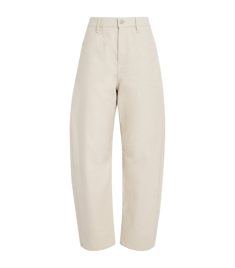 Rag & Bone Womens Cotton Stevie Tapered Chinos Tan Image 1