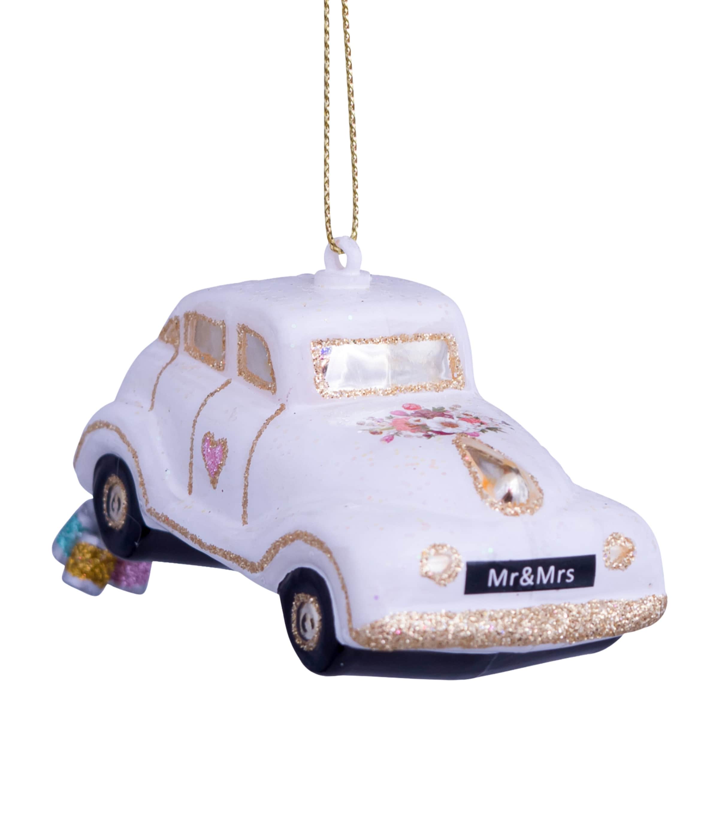 Harrods Wedding Car Tree Decoration White Image 2