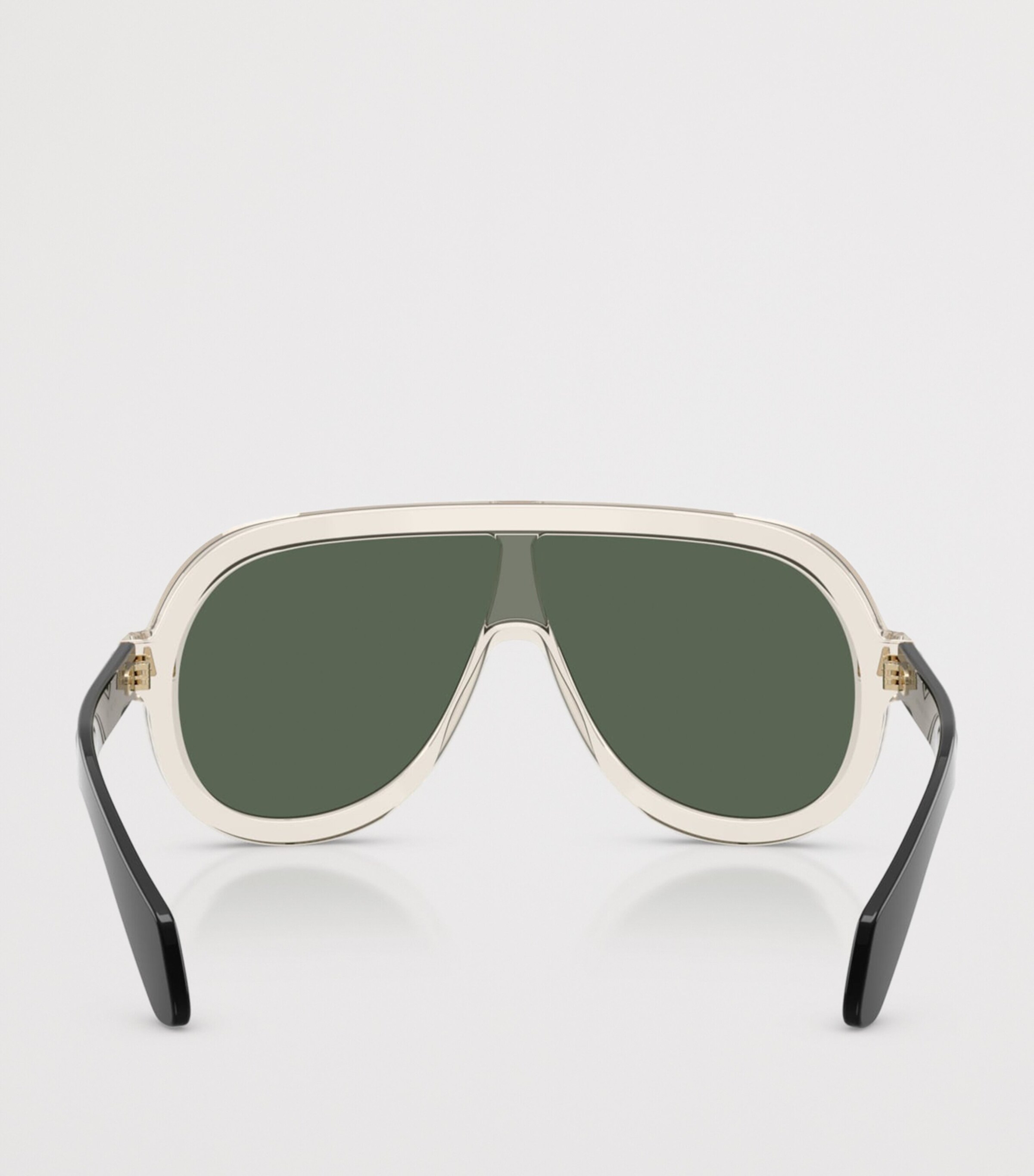 Moncler Sunsette Pilot Sunglasses White Image 4