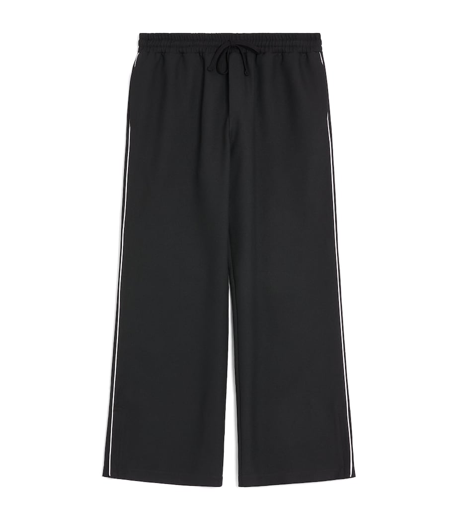 VLogo Wide-Leg Track Pants 0NO Image 1