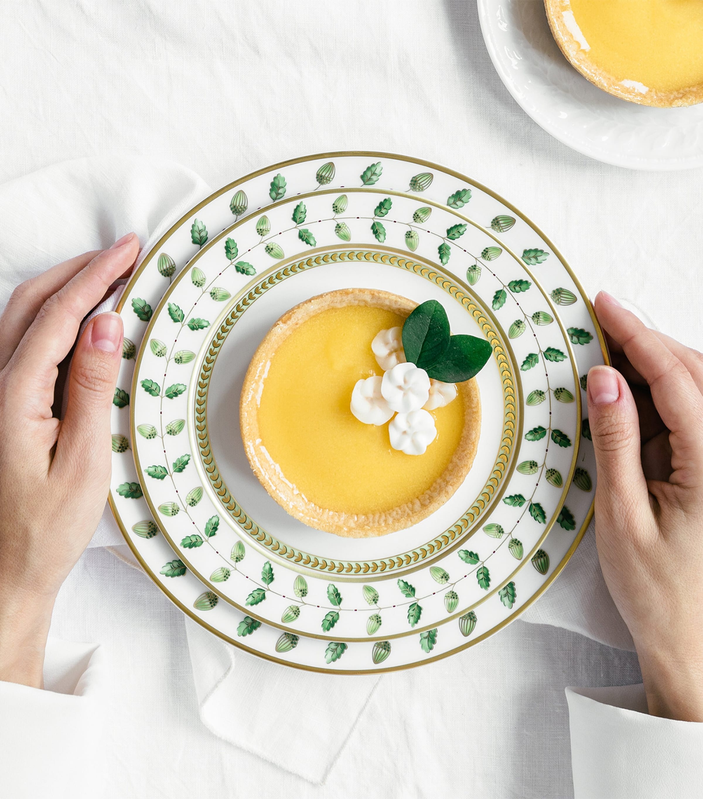 Constance Dessert Plate (21cm) JAUNE Image 2