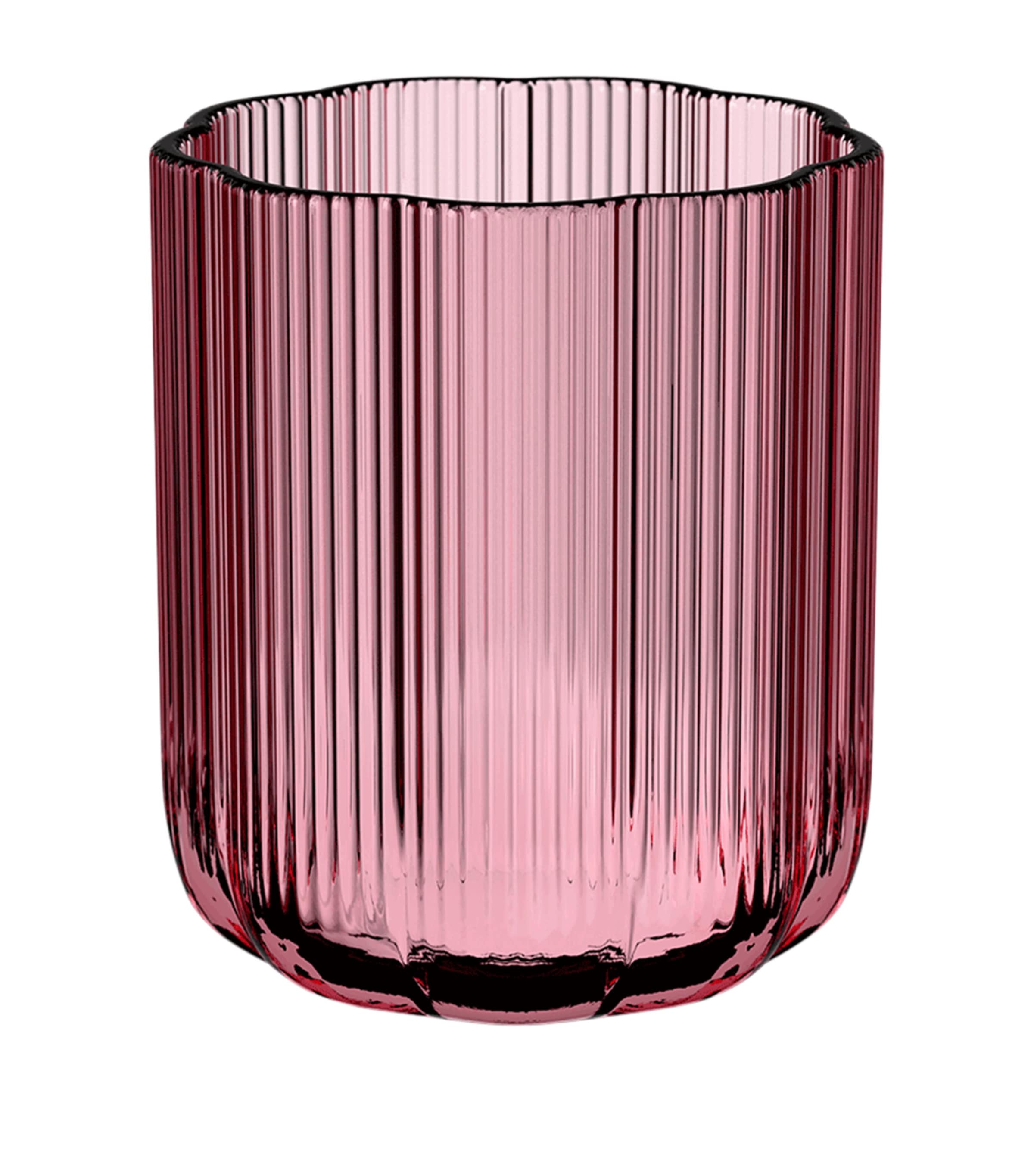 Villeroy & Boch Glass Fleur Vase (15cm) Purple Image 1