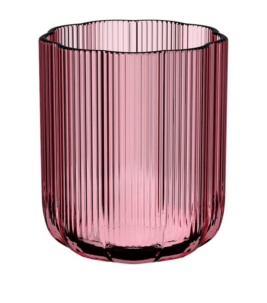 Villeroy & Boch Glass Fleur Vase (15cm) Purple Image 1